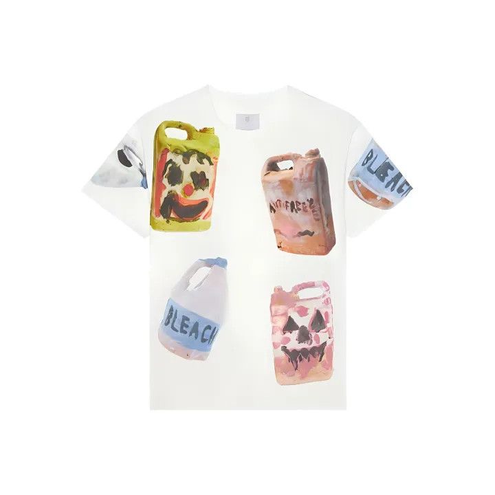 Givenchy Givenchy x Josh Smith Cartoon Print T-Shirt Size US L / EU 52-54 / 3 - 1 Thumbnail