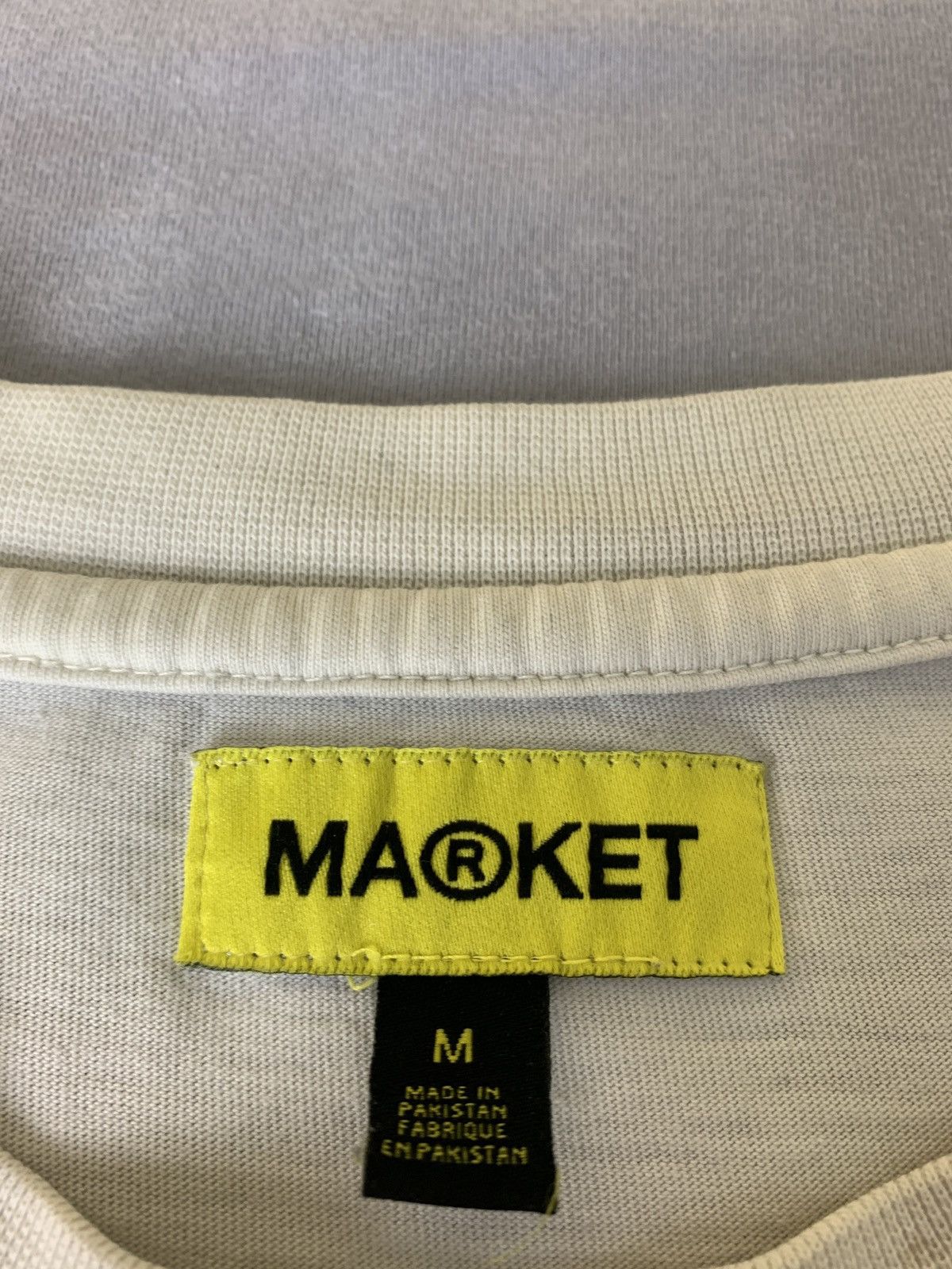 Market Market love carefully t-shirt vintage vibe Size US M / EU 48-50 / 2 - 2 Thumbnail