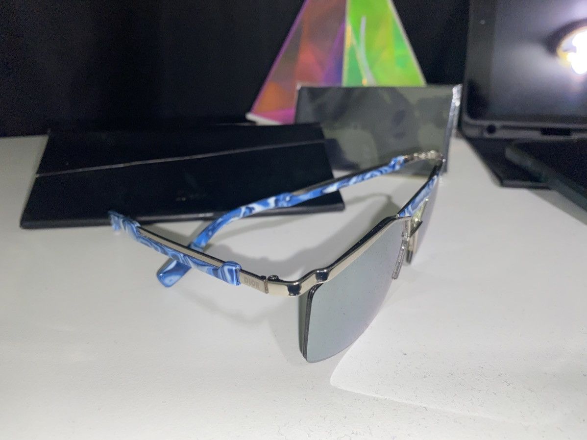 Dior DiorPsychoDelic Blue Marble mirror Sunglasses Size ONE SIZE - 1 Thumbnail