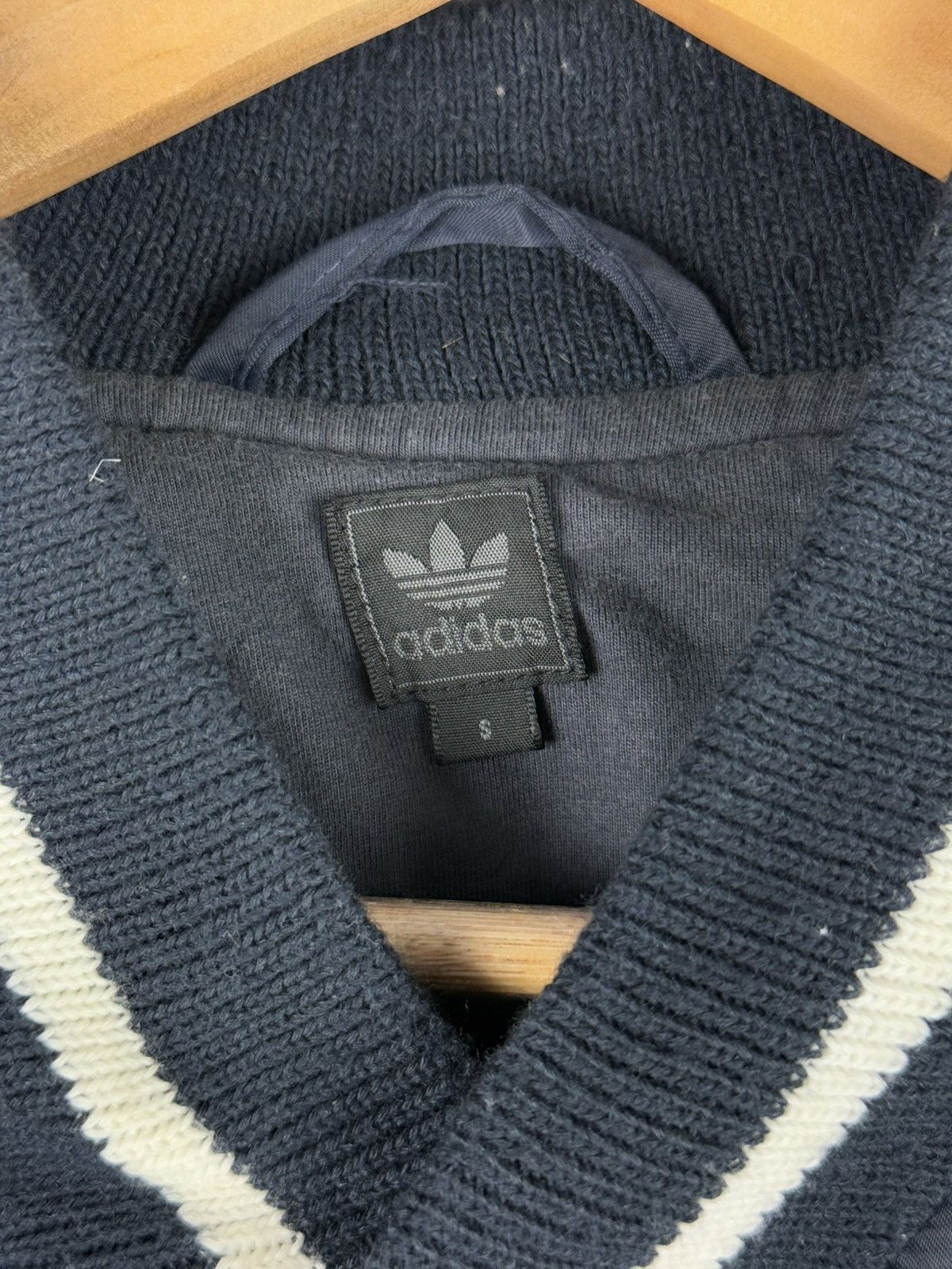 Adidas Adidas Originals Vintage Men’s Cotton / Nylon Bomber Jacket Size US S / EU 44-46 / 1 - 11 Thumbnail