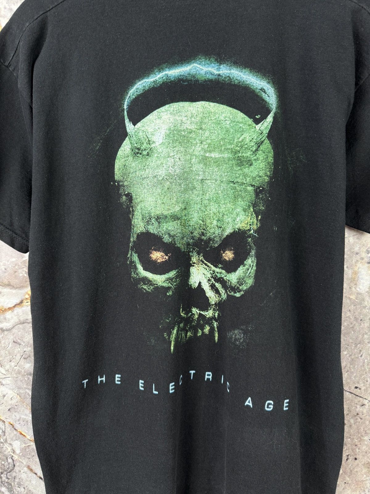Vintage Overkill The Electric Age Tour Vintage Metal Band T-Shirt Size US XL / EU 56 / 4 - 16 Thumbnail