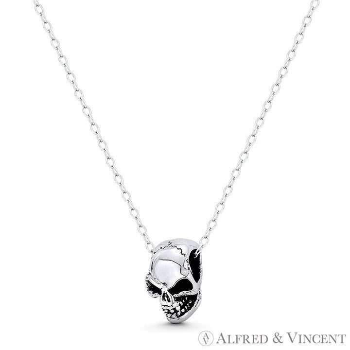 Other Skull / Skeleton Head Dia De Los Muertos Charm Pendant Size ONE SIZE - 1 Preview