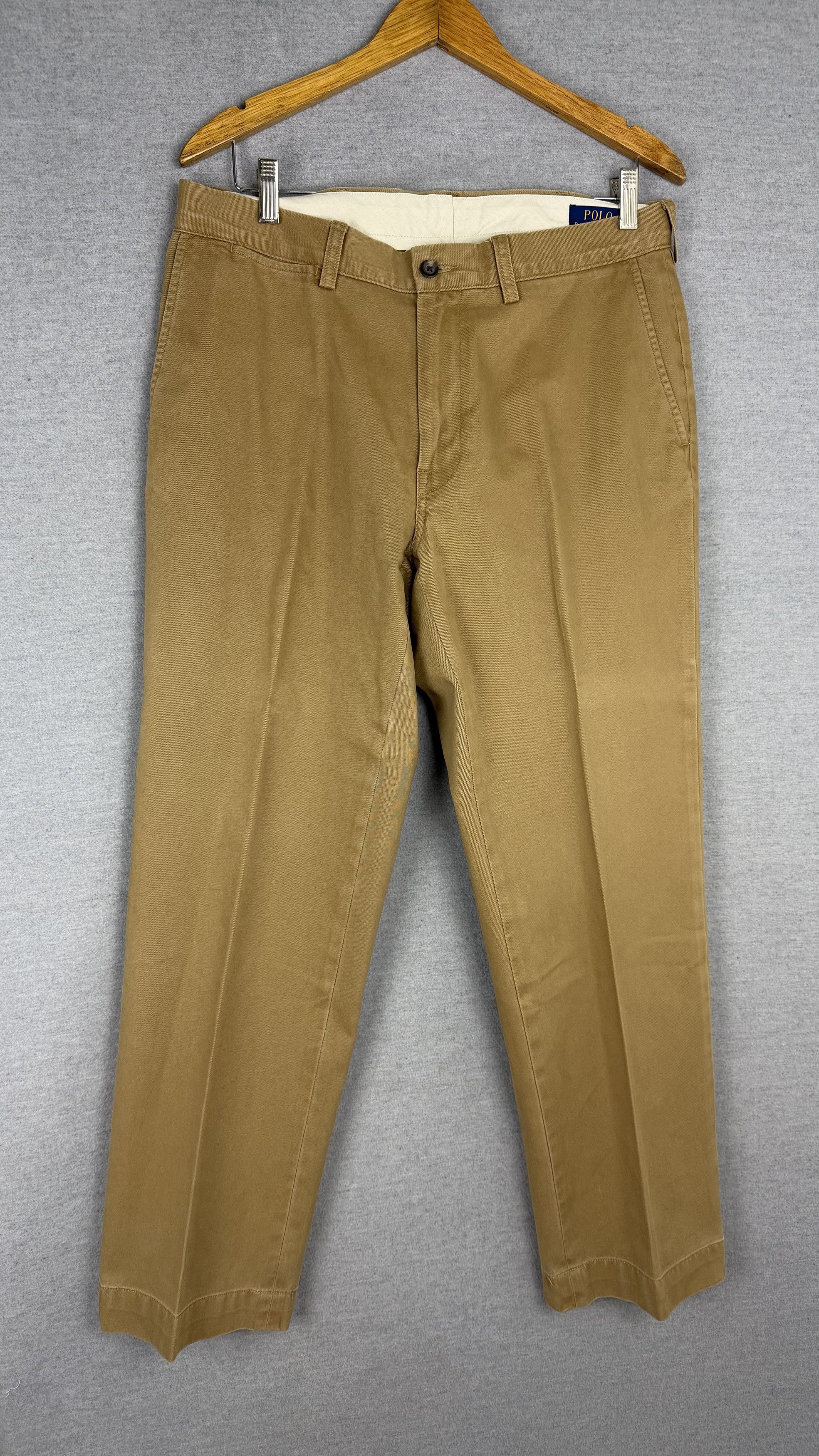 Polo Ralph Lauren Polo Ralph Lauren Classic Fit Chino Pants Mens 32x28 Khaki Size US 32 / EU 48 - 1 Thumbnail