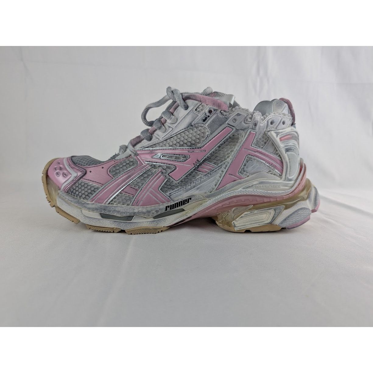 Balenciaga o1rshd1 Runner Sneakers in Multicolor Size US 9 / EU 42 - 1 Thumbnail