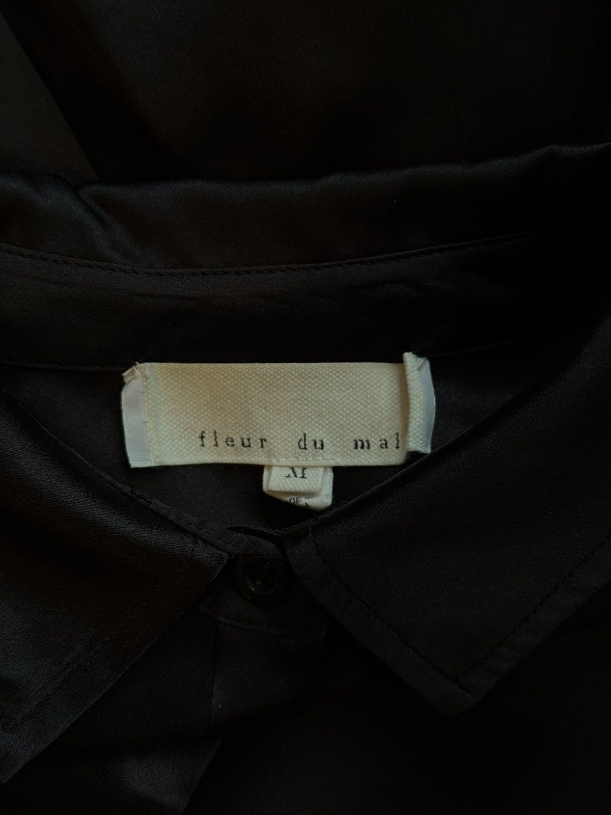 Fleur du Mal Fleur du mal 100% silk avant garde blouse shirt Size M / US 6-8 / IT 42-44 - 5 Thumbnail