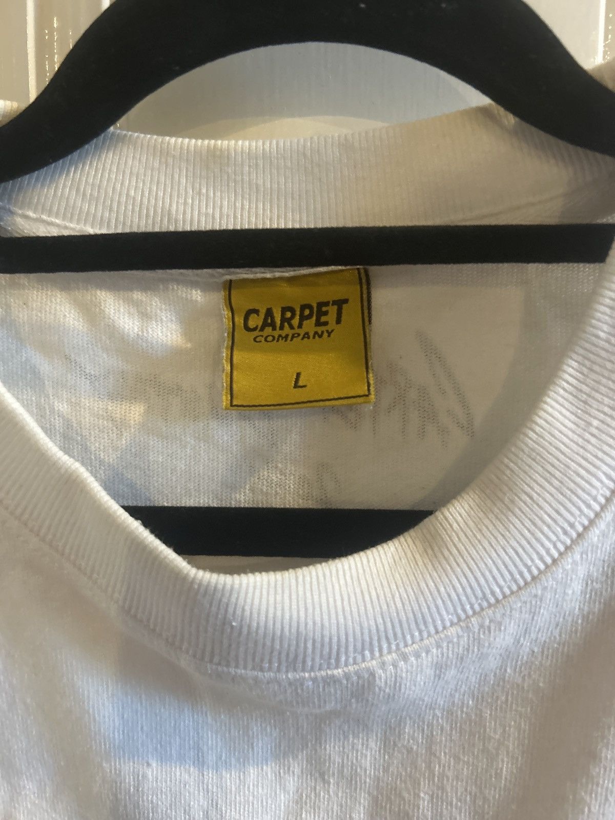 Carpet Company CARPET COMPANY logo graphic tee Size US L / EU 52-54 / 3 - 2 Thumbnail
