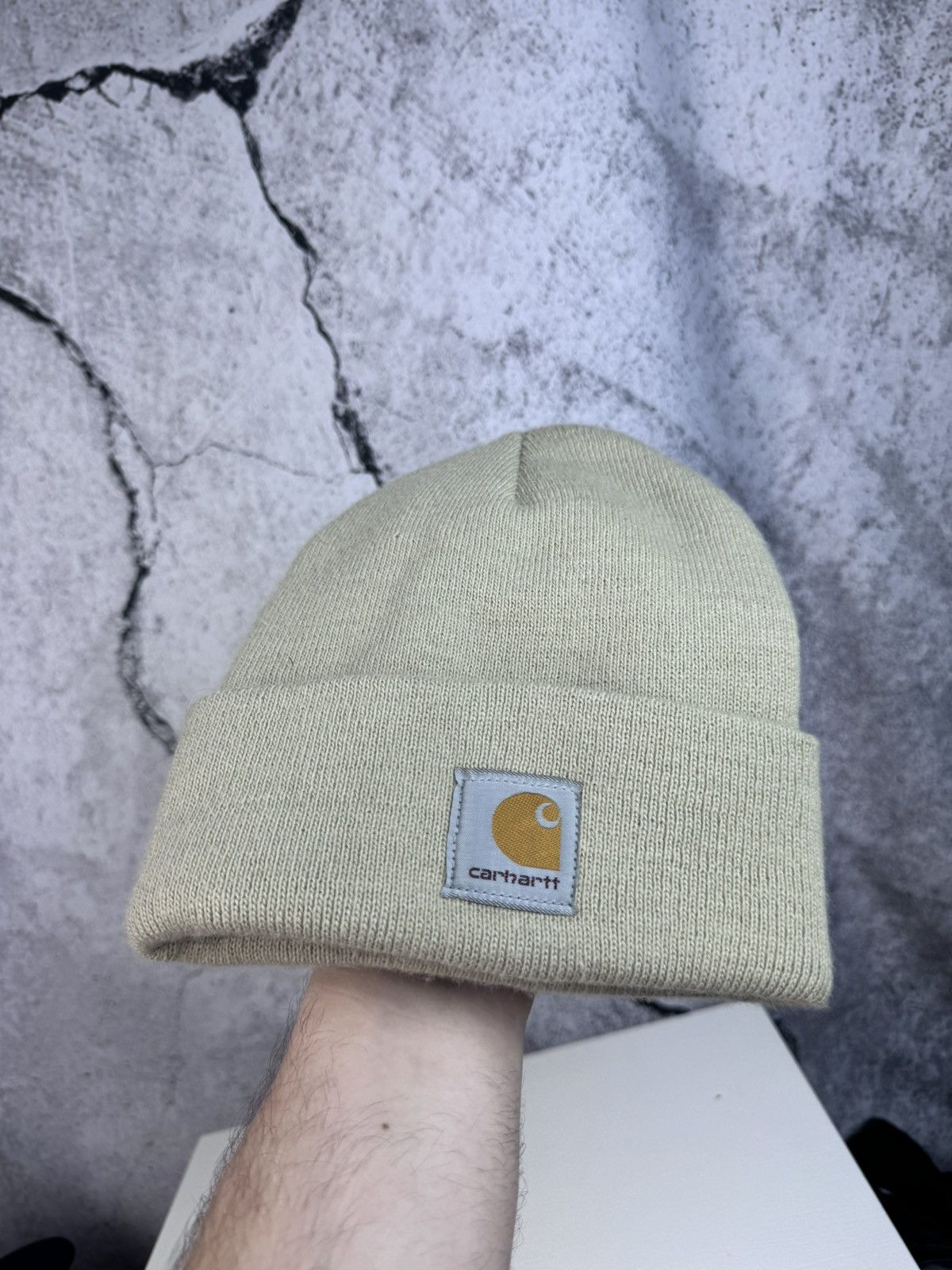 Carhartt Vintage 00s y2k Carhartt beanie hat Size ONE SIZE - 4 Thumbnail
