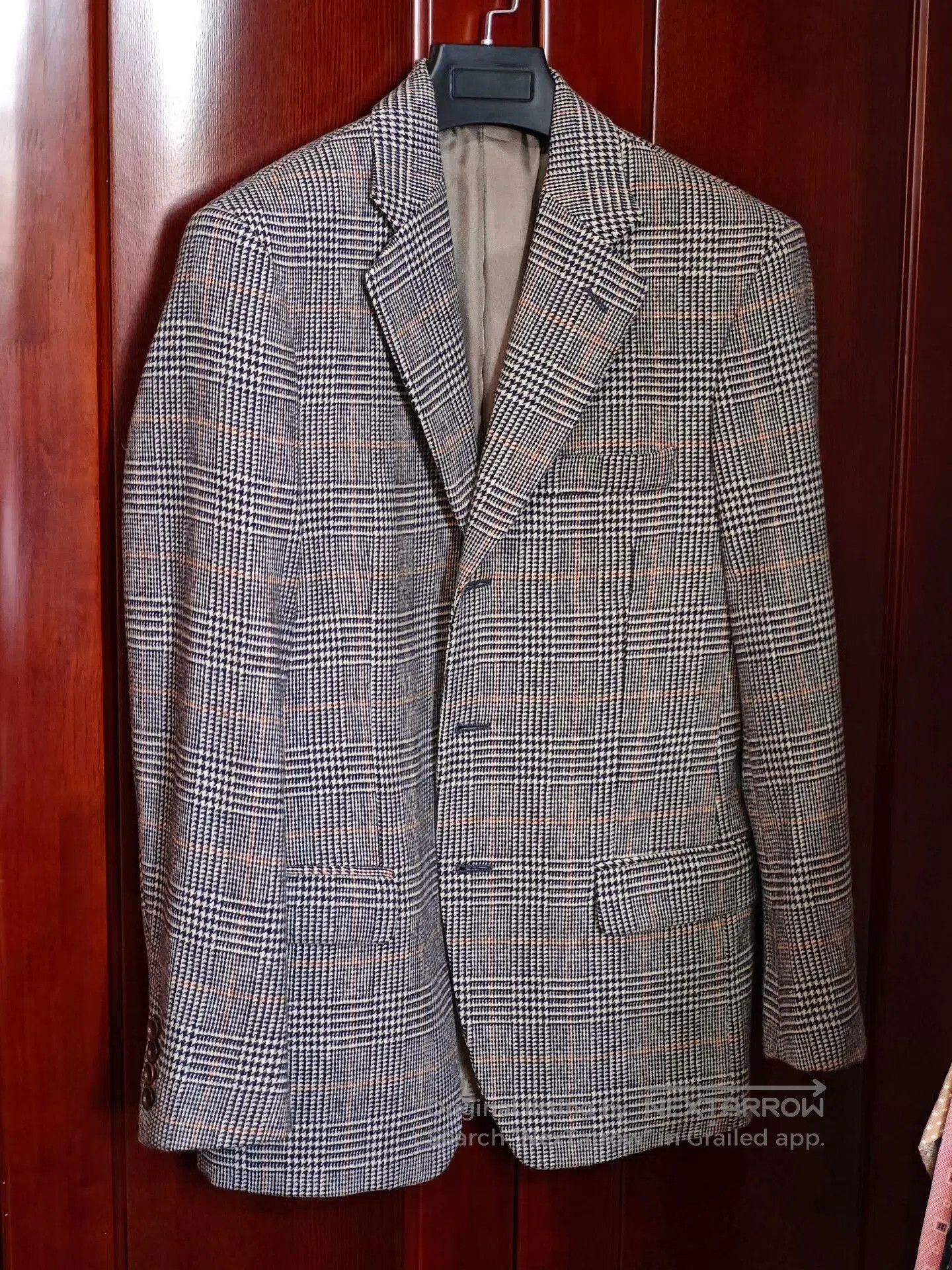 Italian Wool Half-Lined Blazer Zegna.