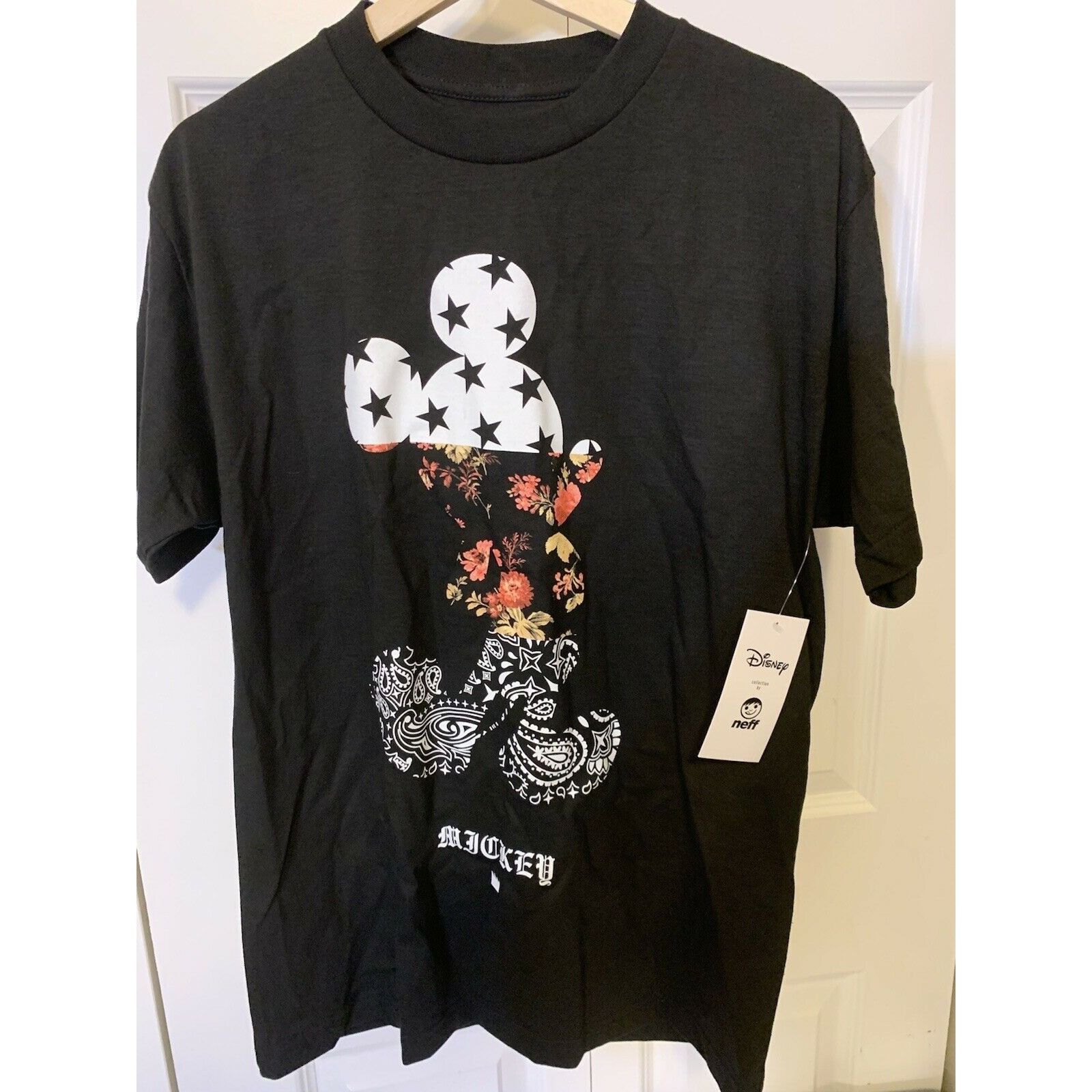 NEFF New Disney NEFF MICKEY M28 Men’s Sz M T-SHIRT Black NWT Size US M / EU 48-50 / 2 - 4 Thumbnail
