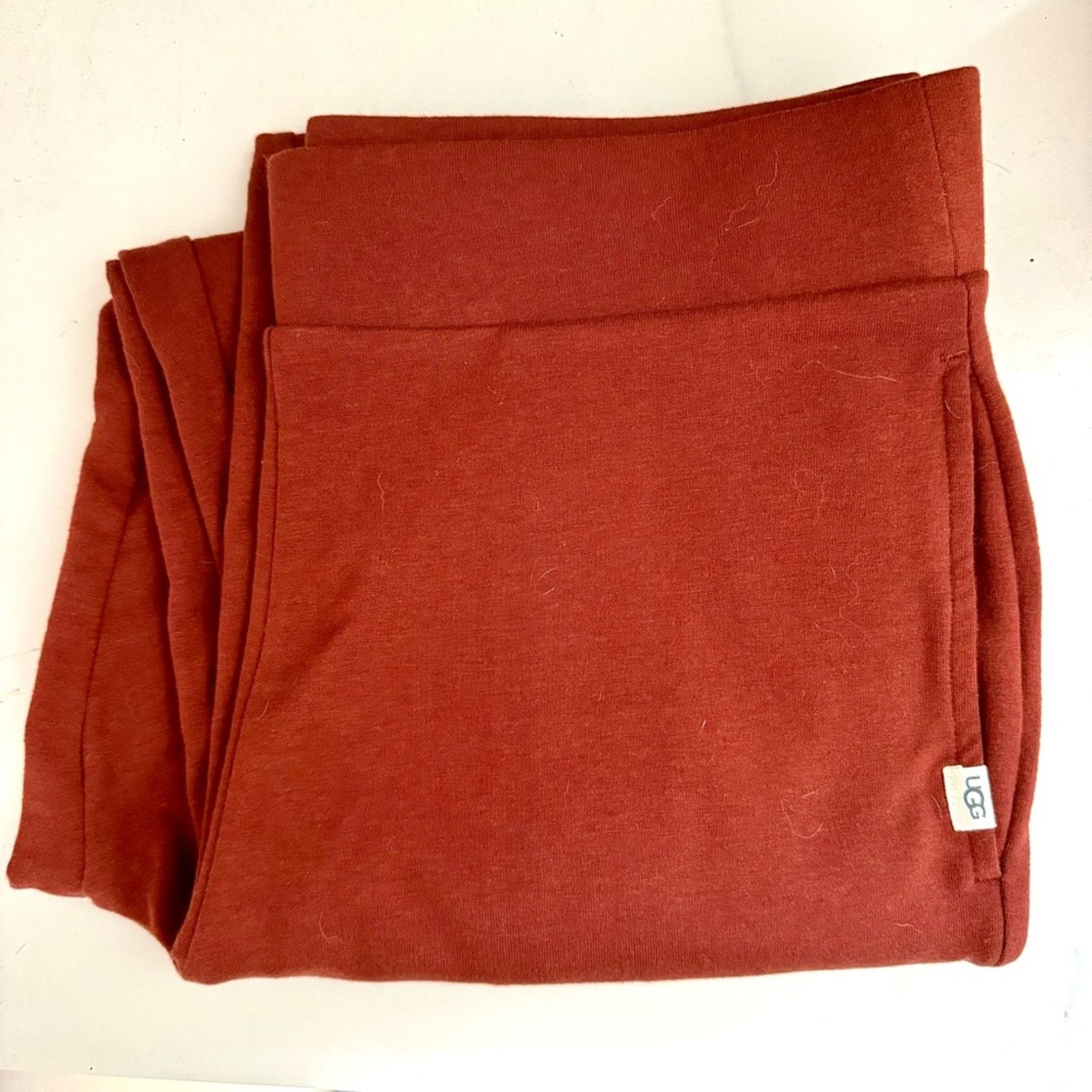 Ugg NEW UGG Straight Rust Brick Red Sweatpants Lounge PJ Pant Size 27" / US 4 / IT 40 - 10 Thumbnail