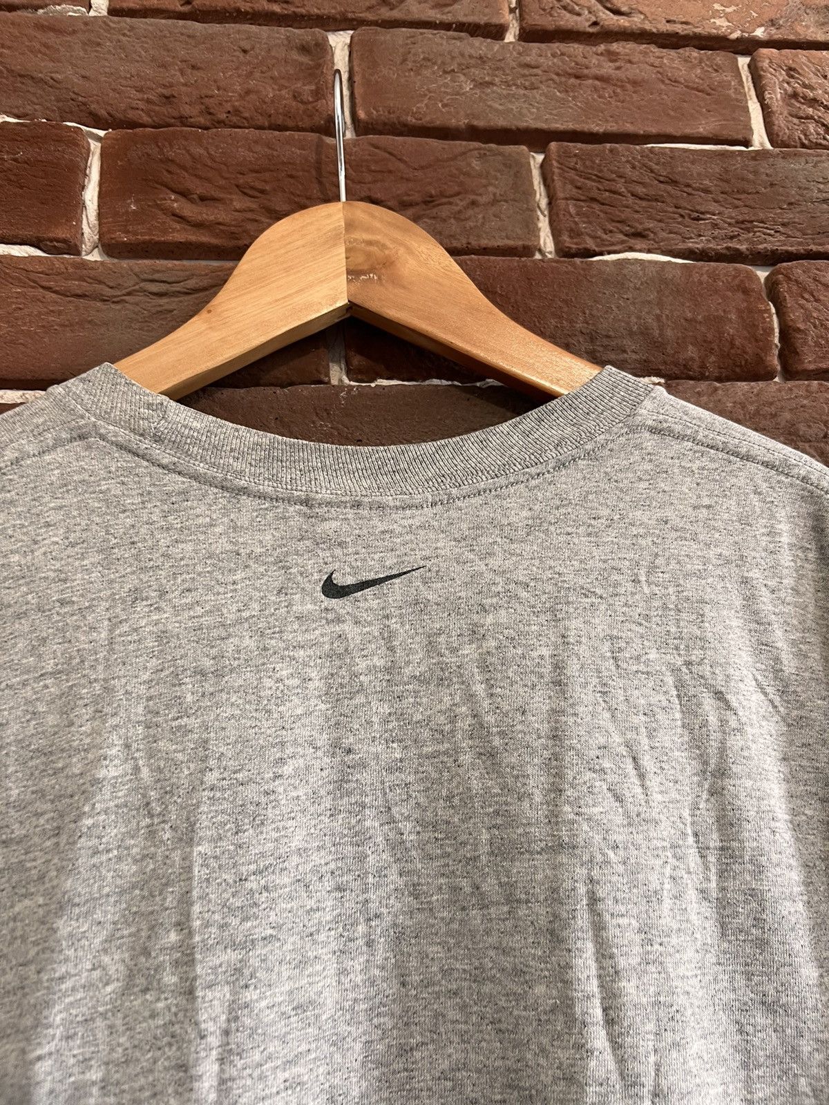 Nike Vintage 00s Nike Faith Softball Grey M Y2K T shirt Hype Size US M / EU 48-50 / 2 - 6 Thumbnail