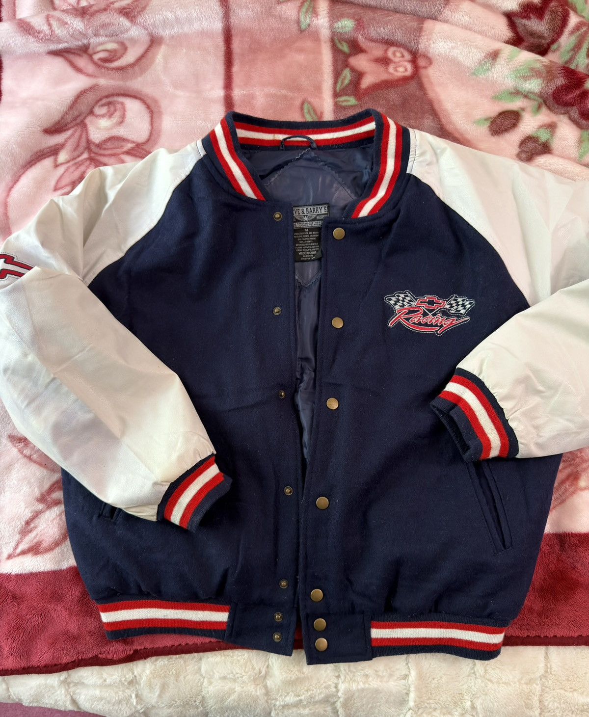 Steve And Barrys Steve & Barry’s Vintage Chevy Racing Jacket Size US M / EU 48-50 / 2 - 1 Thumbnail