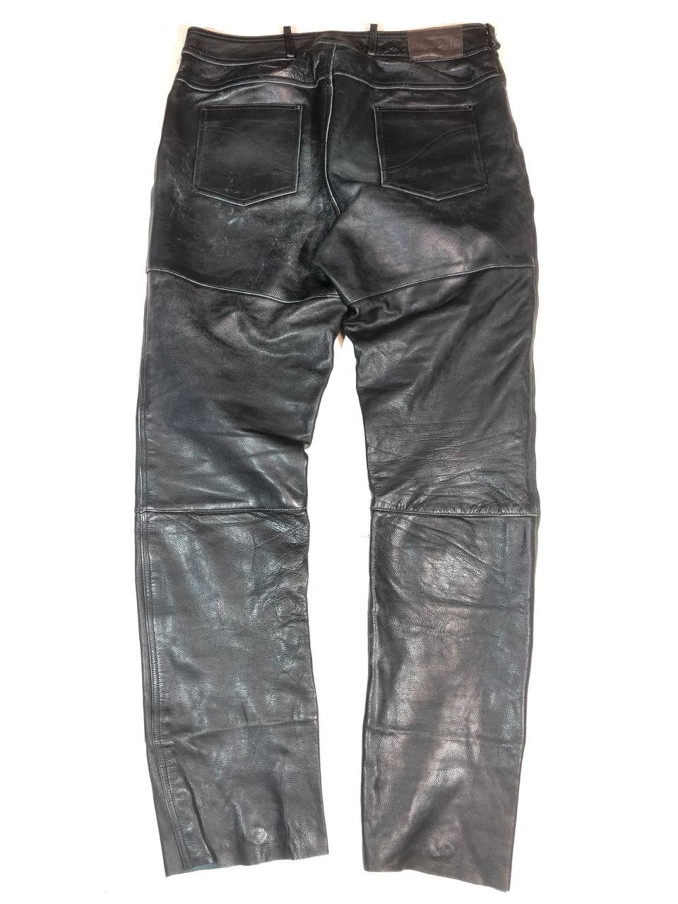 Vintage Leder Vintage Arizona Biker Moto Leather Pants Size US 36 / EU 52 - 2 Thumbnail