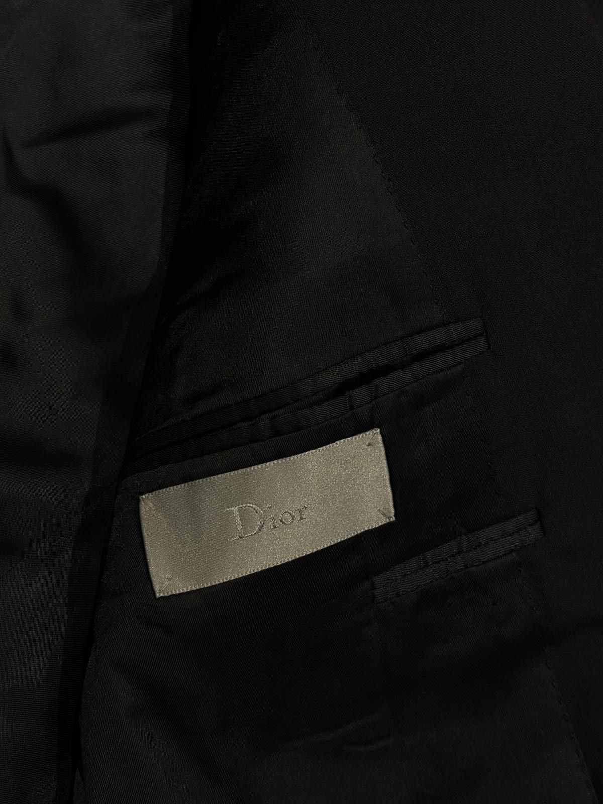 Dior Dior Homme Black Wool Suit Size 40R - 3 Thumbnail