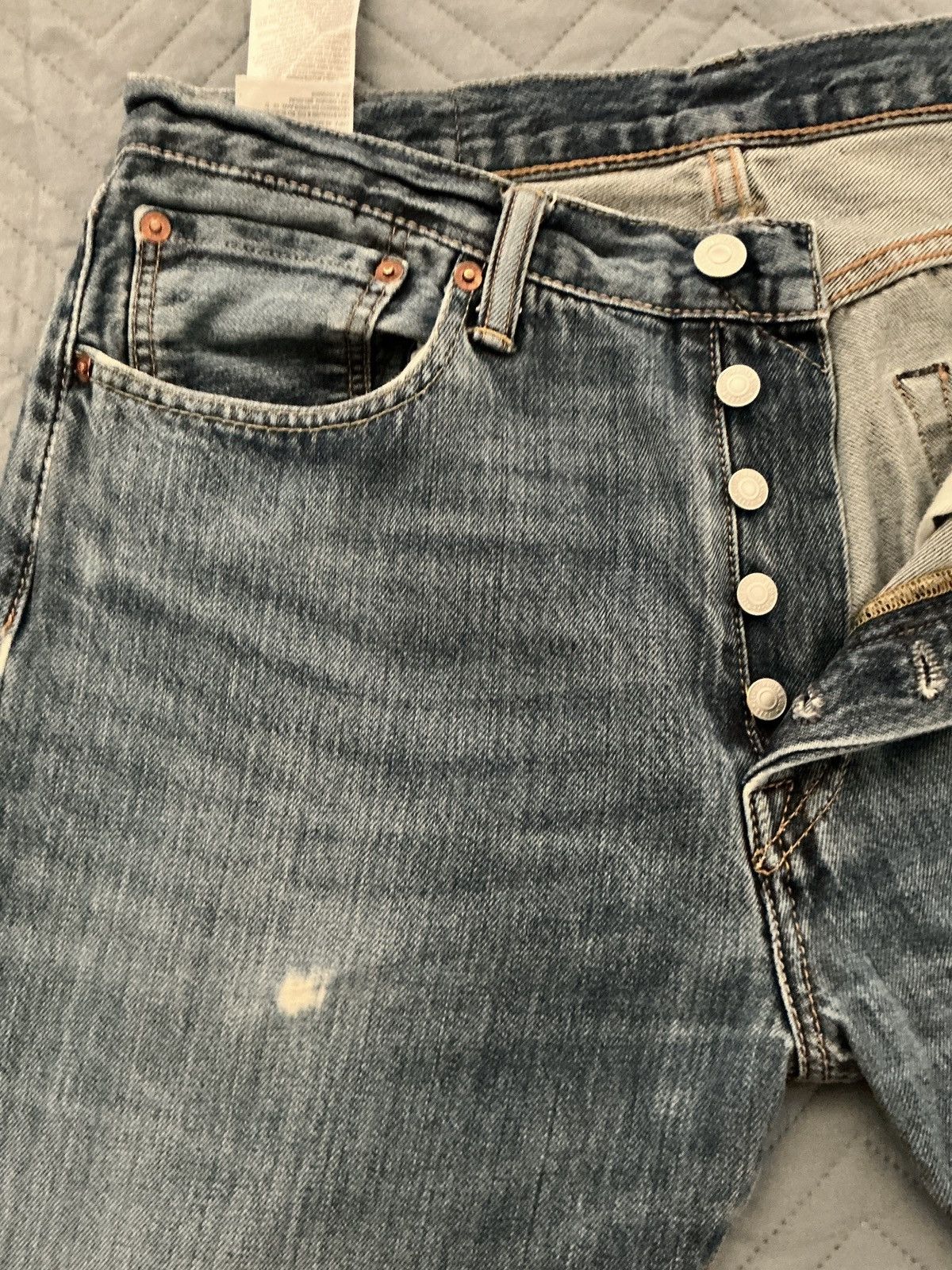 Levi's Levi’s 501 – Iconic Button Fly – W32 L32 – Perfect Fade Size US 32 / EU 48 - 11 Thumbnail