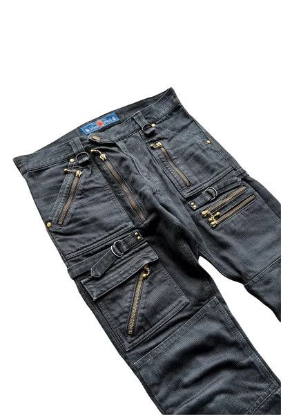 Blackmeans Blackmeans biker zip denim Size US 28 / EU 44 - 3 Thumbnail