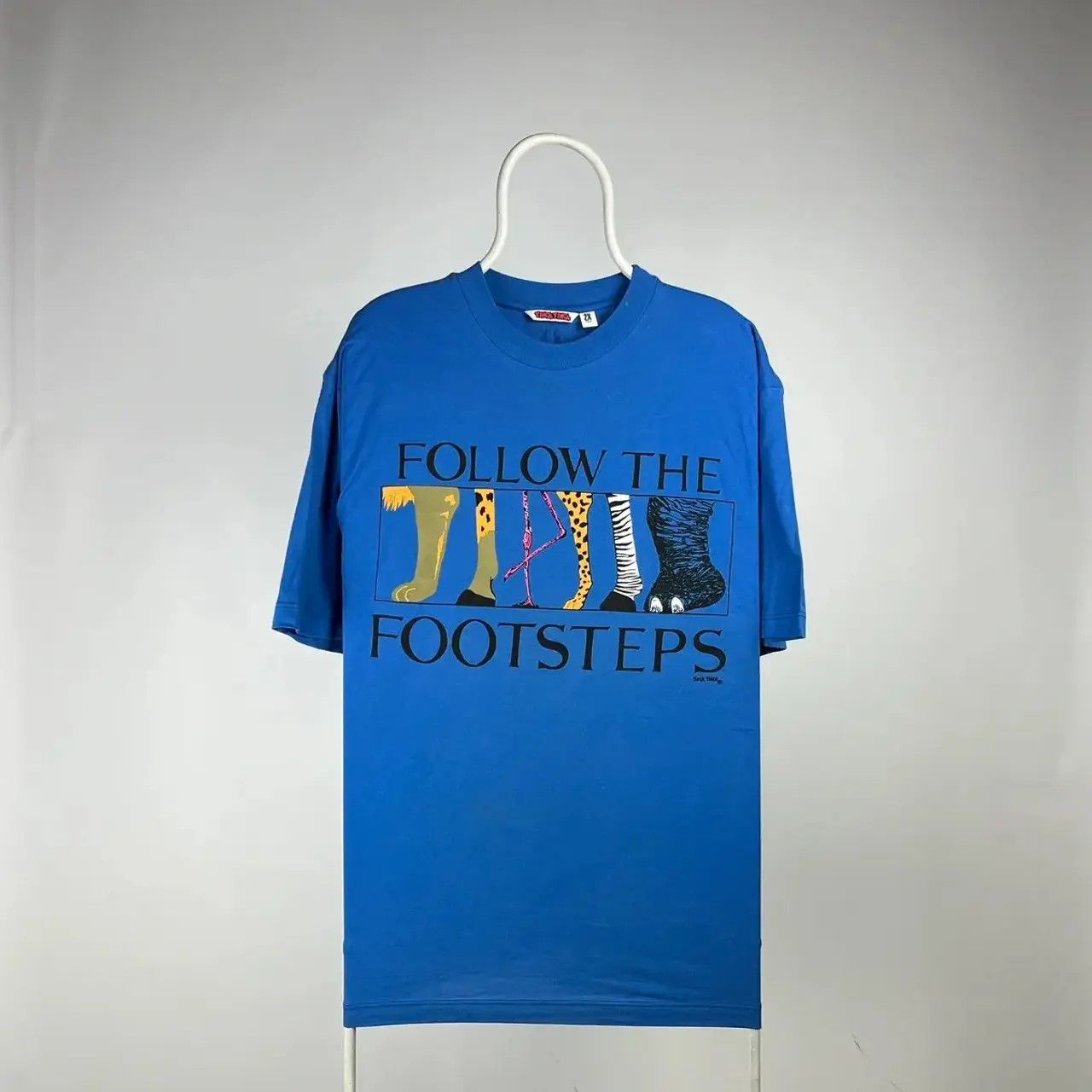 Band Tees Follow the footsteps T-shirt vintage size XXLARGE Size US XXL / EU 58 / 5 - 1 Thumbnail