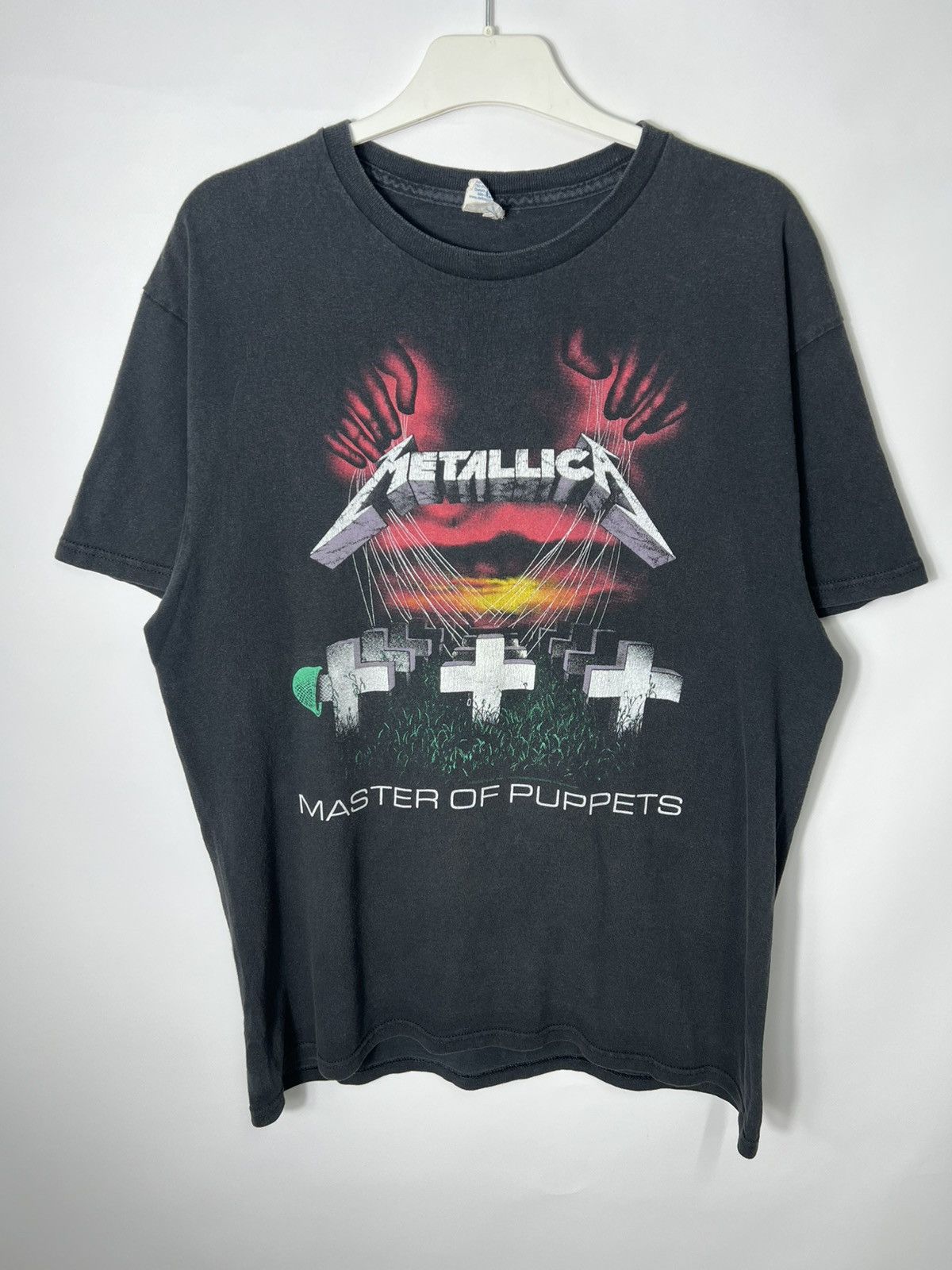 Metallica Vintage Band Rock Tour Metallica Master Of Puppets T Shirt Size US L / EU 52-54 / 3 - 1 Thumbnail