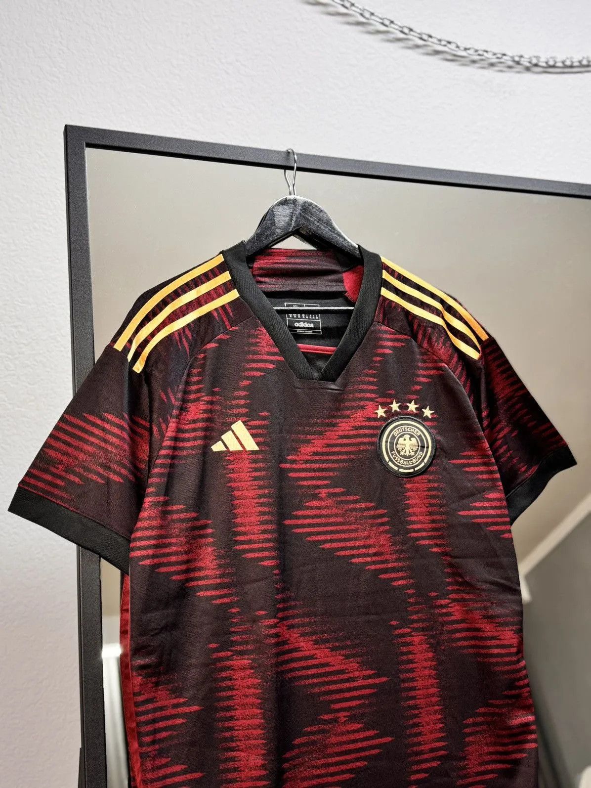 Adidas × Vintage Germany Away Adidas footbal Team 2022 2024 l Jersey shirt Size US XL / EU 56 / 4 - 3 Thumbnail