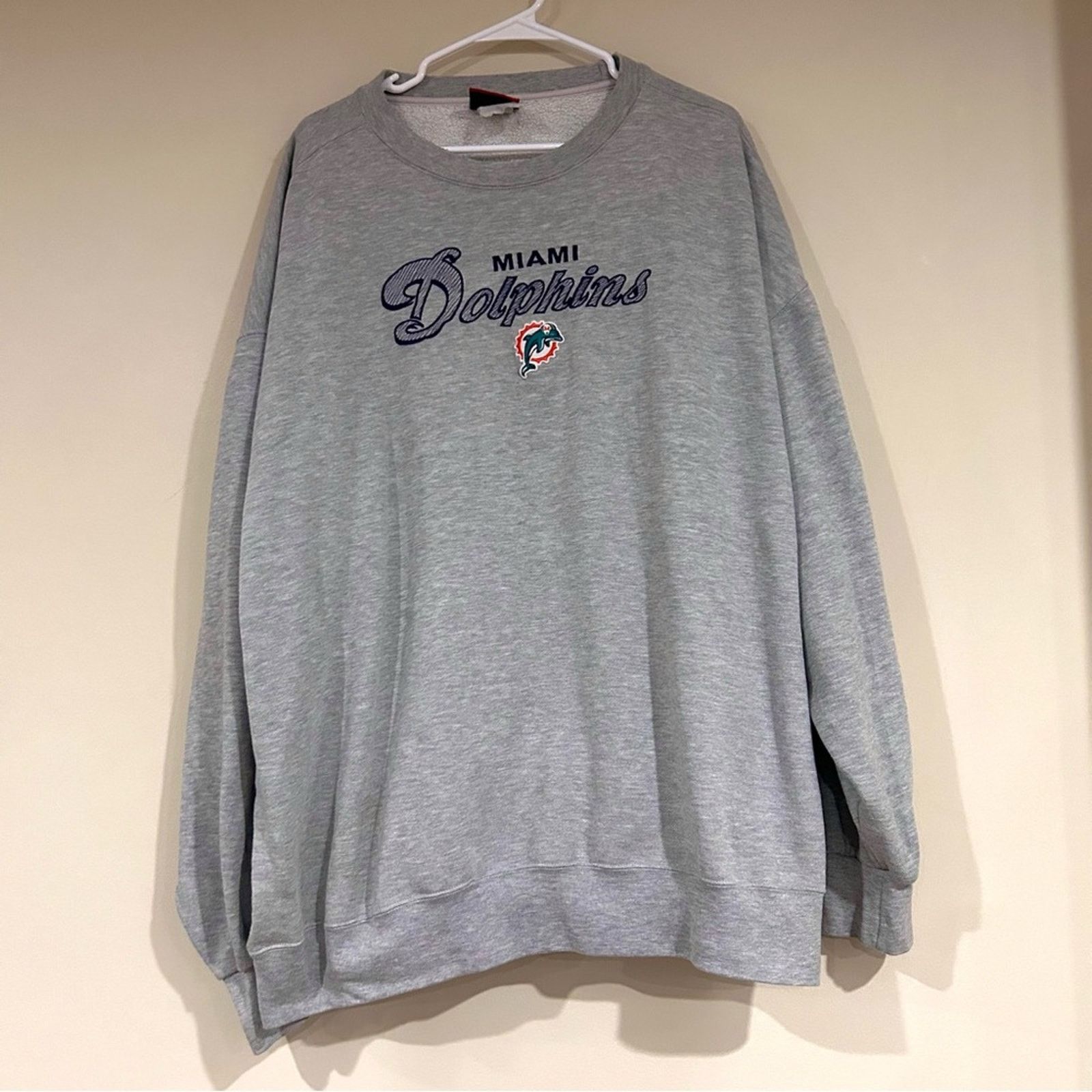 Lee Vintage Miami Dolphins Football Sweatshirt Size US XXL / EU 58 / 5 - 1 Thumbnail