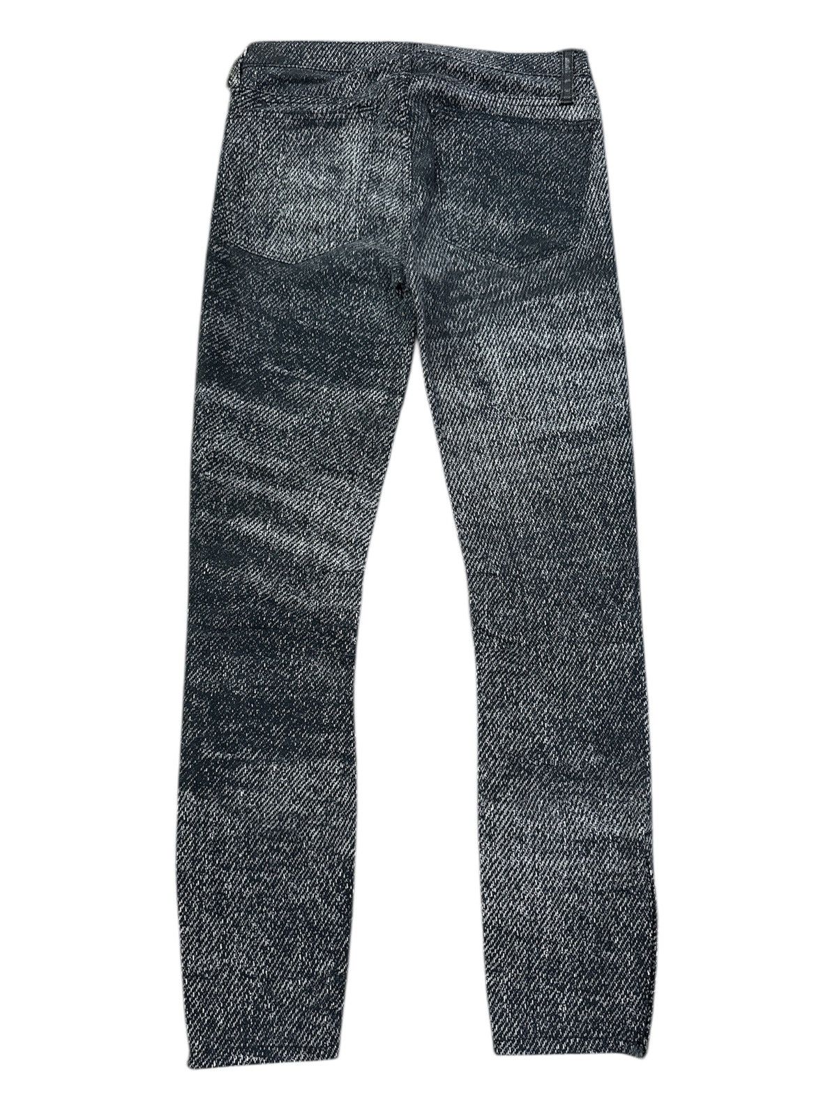 Helmut Lang Helmut Lang Women's Jeans Ankle Zip Moto Knee Seam Skinny Size 24" / US 00 / IT 34 - 4 Thumbnail
