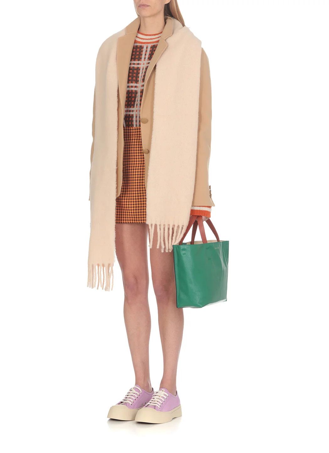 Marni o1w1db10824 Jumper in Brown Size XS / US 0-2 / IT 36-38 - 4 Thumbnail