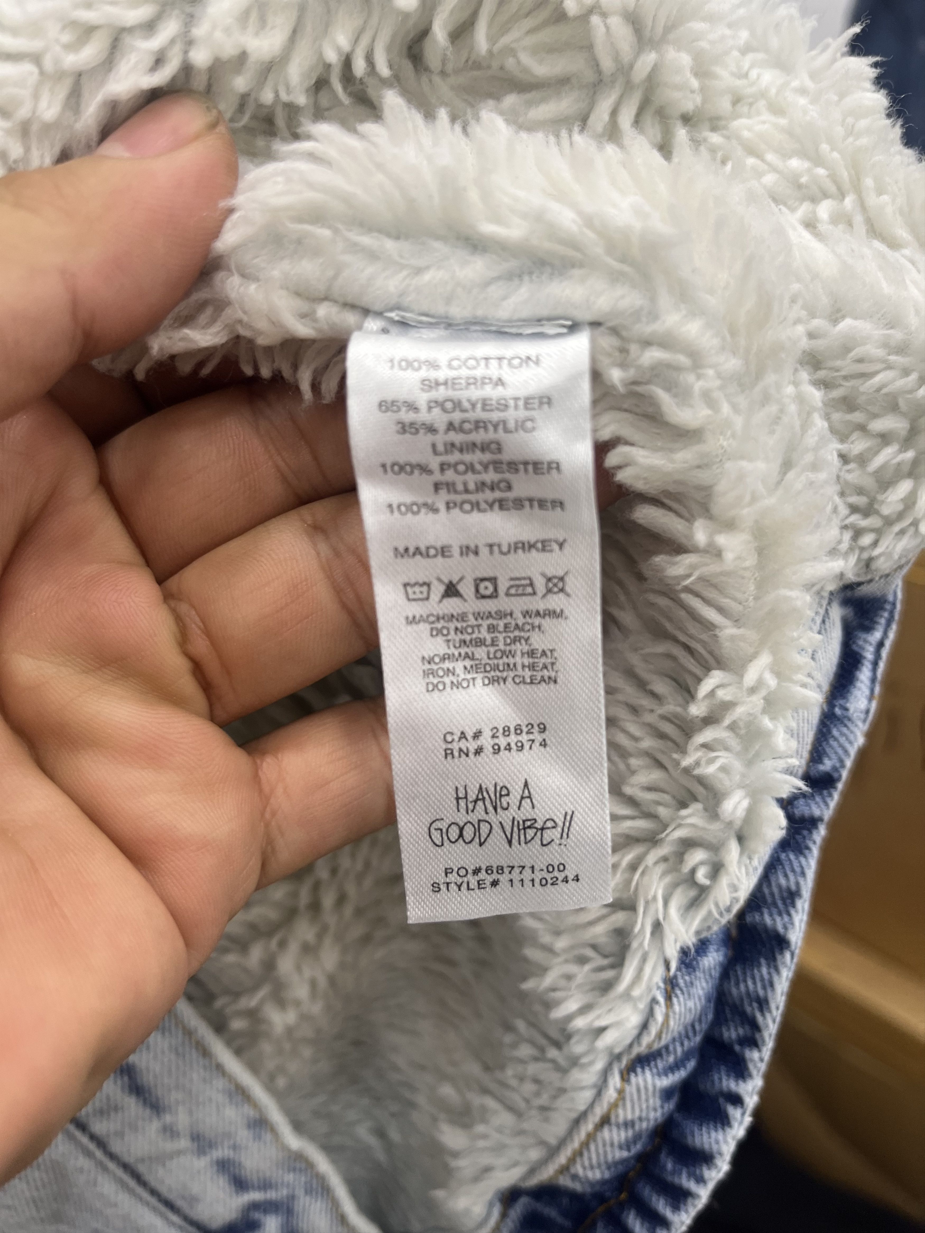 Stussy STUSSY Sherpa Lined Denim Shirt Size US S / EU 44-46 / 1 - 8 Thumbnail
