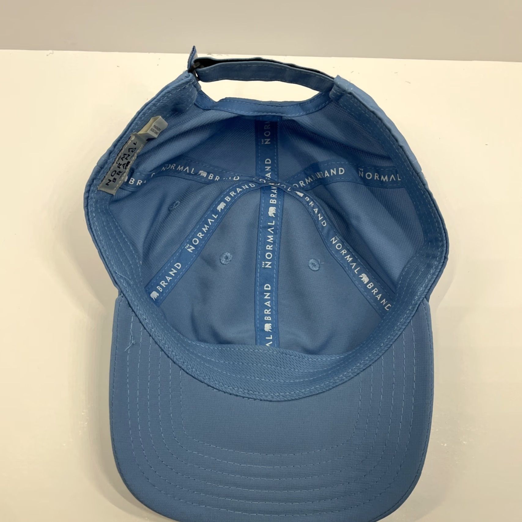 J Brand The Normal Brand Dads Cap Baseball Hat Men One Size Blue Embroidered Bear Adjustable Lightweight Breathable Canvas Cap Size ONE SIZE - 5 Thumbnail