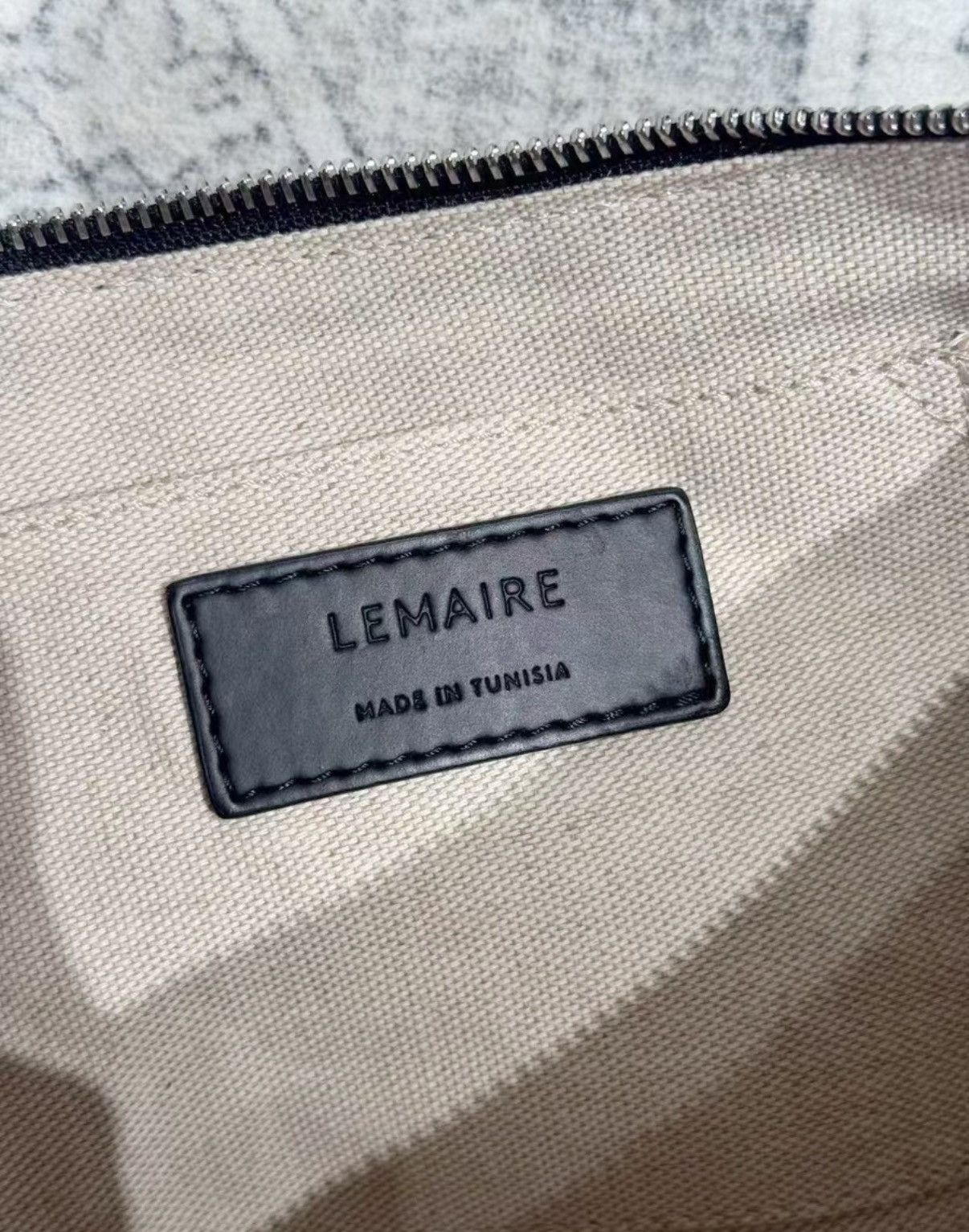 Lemaire Lemaire Croissant Bag, Black Truffle Coated KKKK102608 Size ONE SIZE - 5 Thumbnail