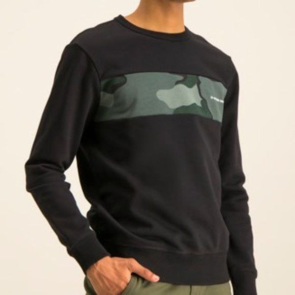 G-Star G-STAR RAW MENS SWEATSHIRT Size US L / EU 52-54 / 3 - 1 Thumbnail