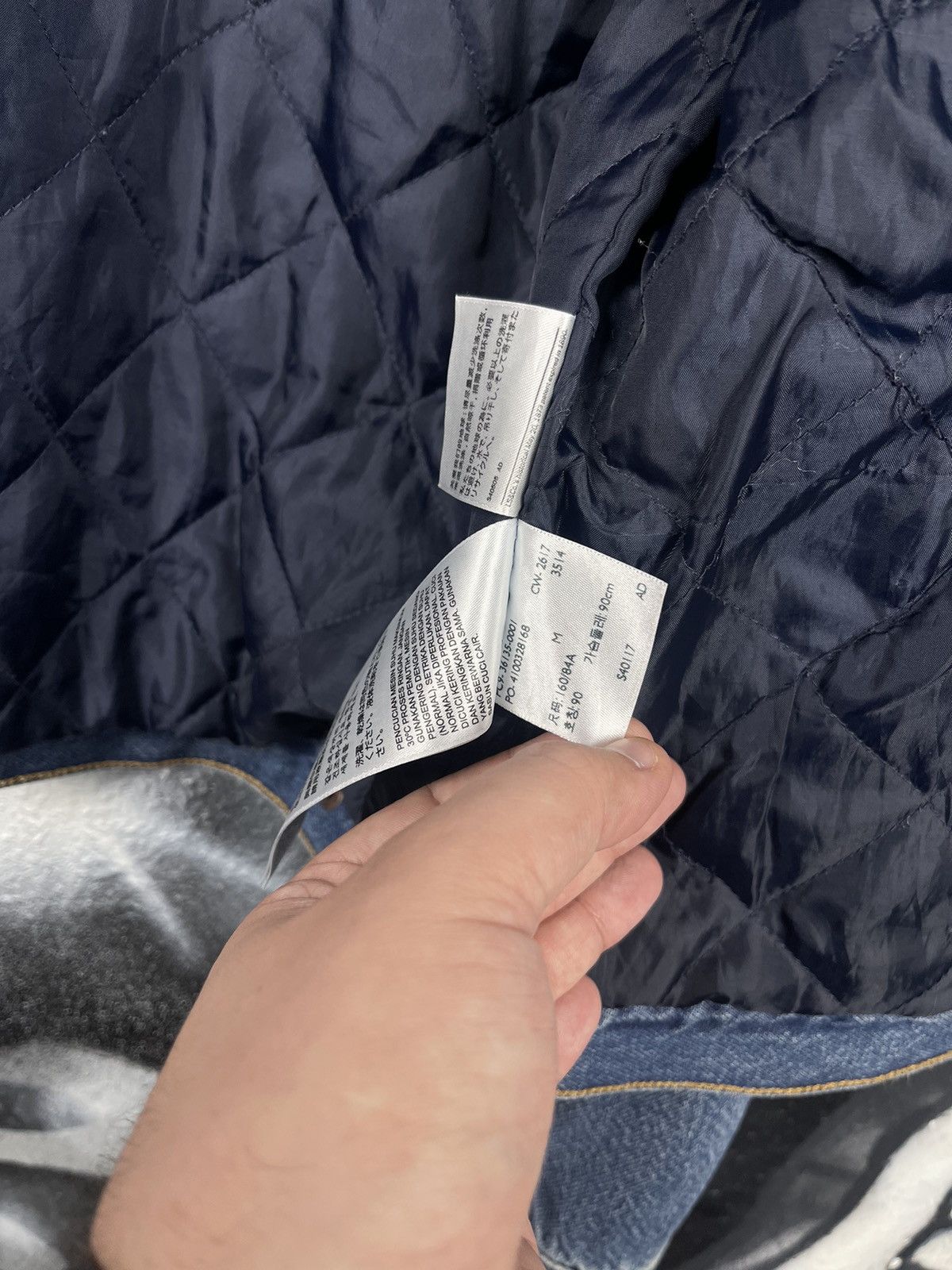 Levi's Levi’s Blue Denim Jeans Sherpa Jacket Women’s Size Medium Size M / US 6-8 / IT 42-44 - 17 Thumbnail