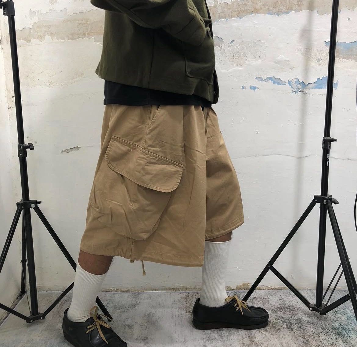 If Six Was Nine Super wide Cargo baggy pants japanes style Size US 29 - 1 Thumbnail