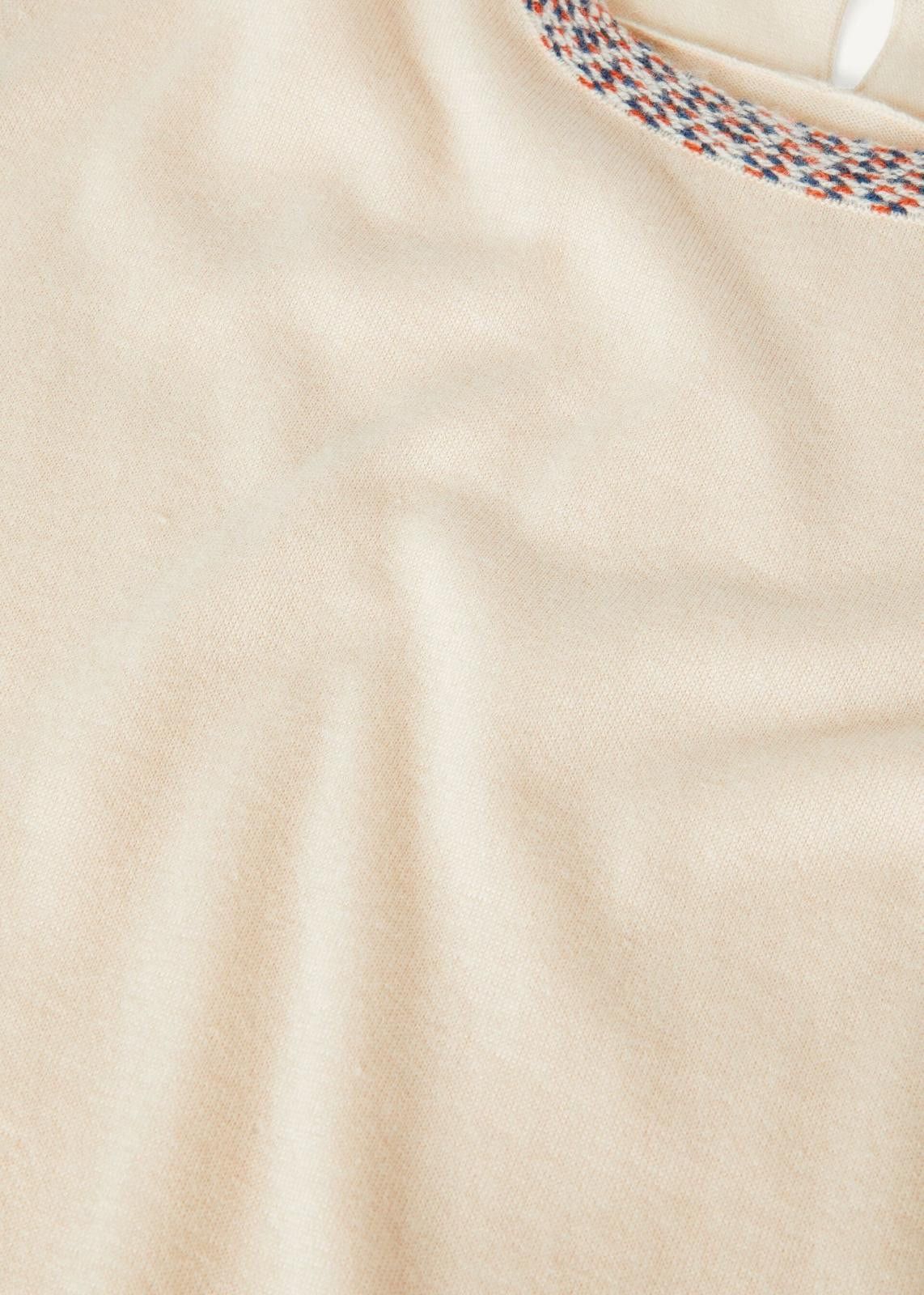 Loro Piana o1srvl11e0125 FAO1842 Ishikari Crewneck Sweater in Ivory Size S / US 4 / IT 40 - 3 Thumbnail