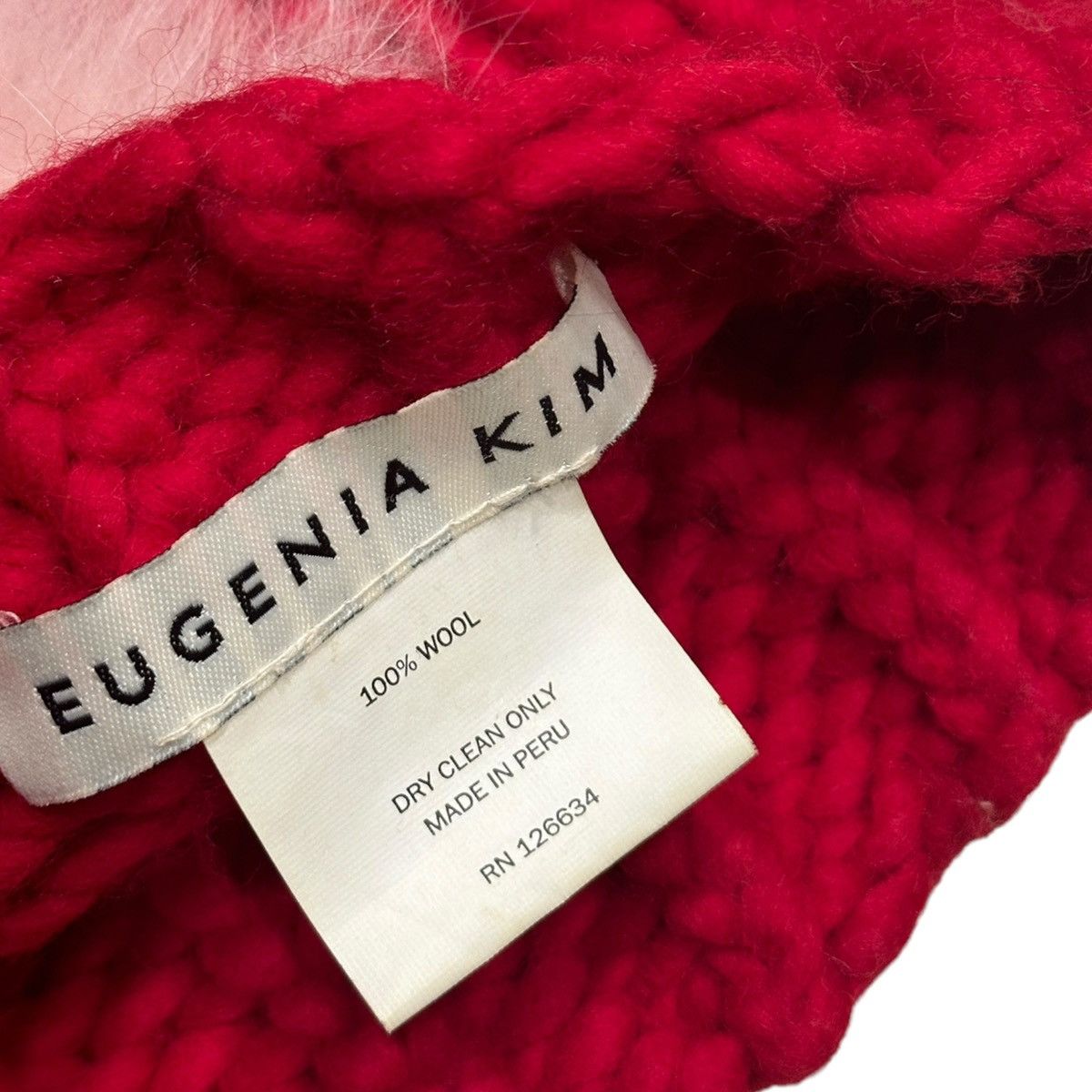 Eugenia Kim pierced cat ear Fur Mohawk beanie Size ONE SIZE - 3 Thumbnail