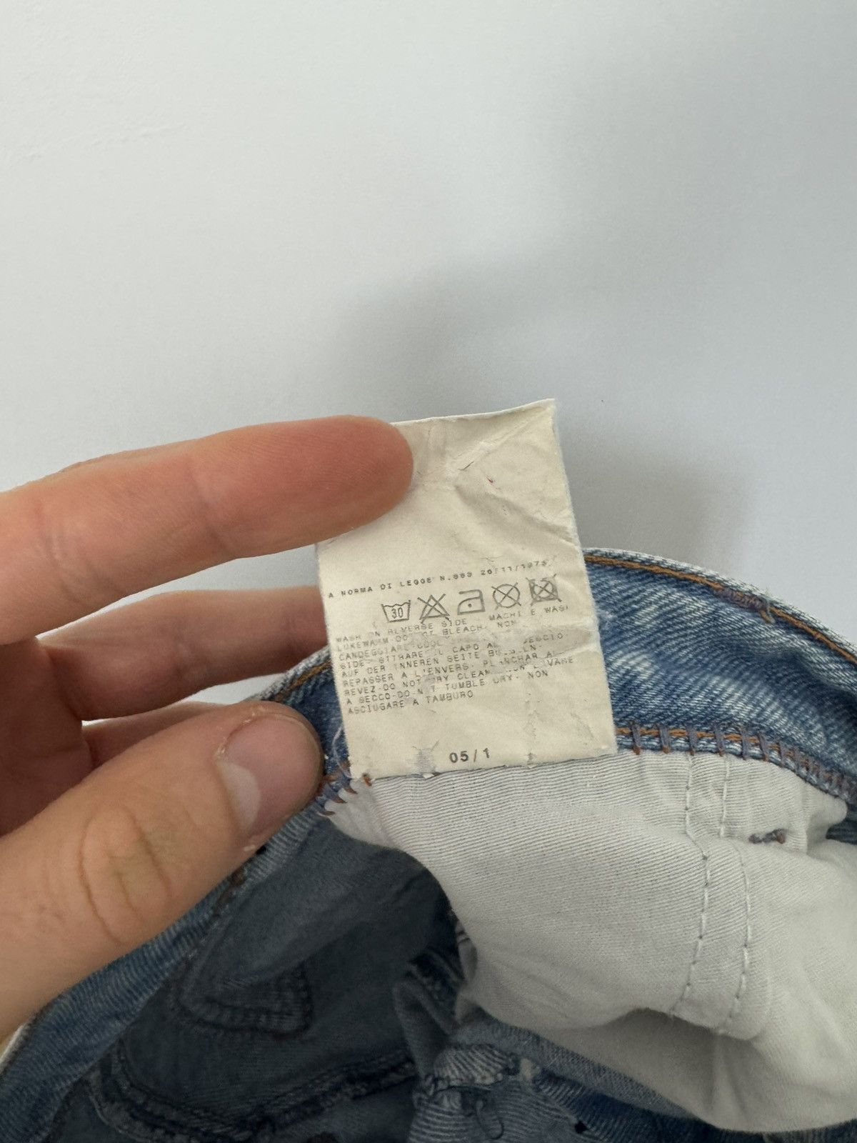 Roberto Cavalli Just Cavalli Flared Jeans Denim Pant Vintage Y2k Avant Garde Size 27" / US 4 / IT 40 - 7 Thumbnail