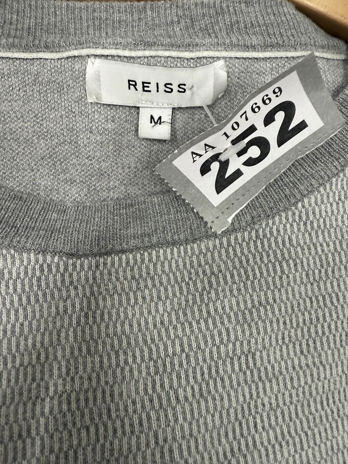 Reiss Reiss Grey Men's Long Sleeve Sweater Size M Size ONE SIZE - 3 Thumbnail