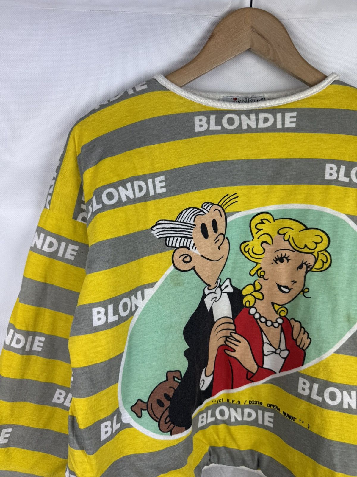 Vintage VTG Blondie Comic Strip Dagwood Daisy Sweatshirt Pullover Size XL / US 12-14 / IT 48-50 - 4 Thumbnail