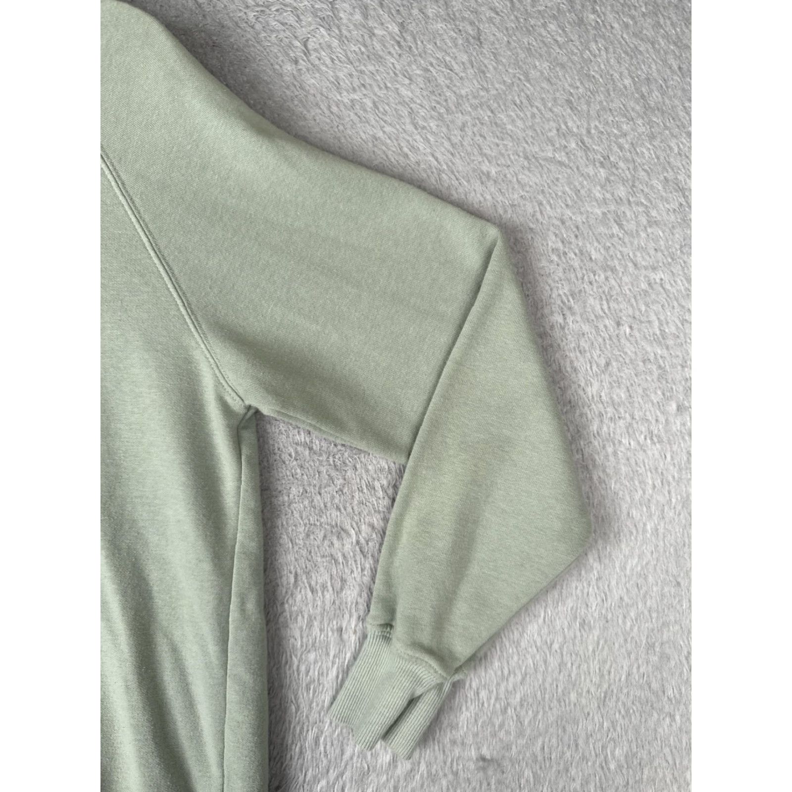 The North Face The North Face Hoodie Womens Medium Green Logo Pullover Jersey Sweatshirt Size M / US 6-8 / IT 42-44 - 2 Thumbnail