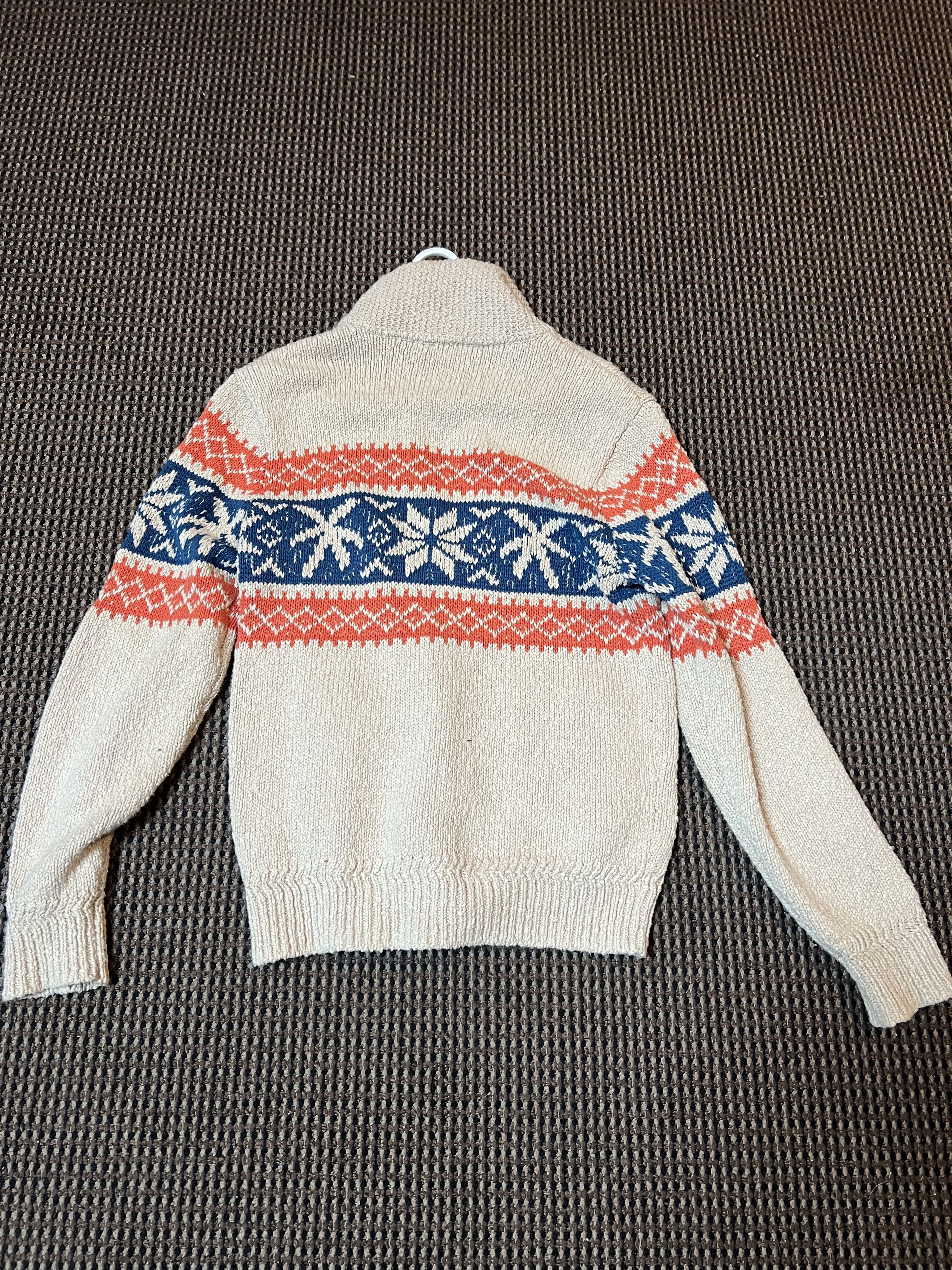 Faherty Faherty Brand Fair Isle Shawl Collar Cardigan Size US M / EU 48-50 / 2 - 2 Thumbnail
