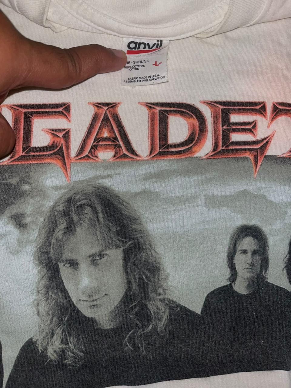 Megadeth Vintage t-shirt Megadeth tour 2000 Size US XL / EU 56 / 4 - 3 Thumbnail