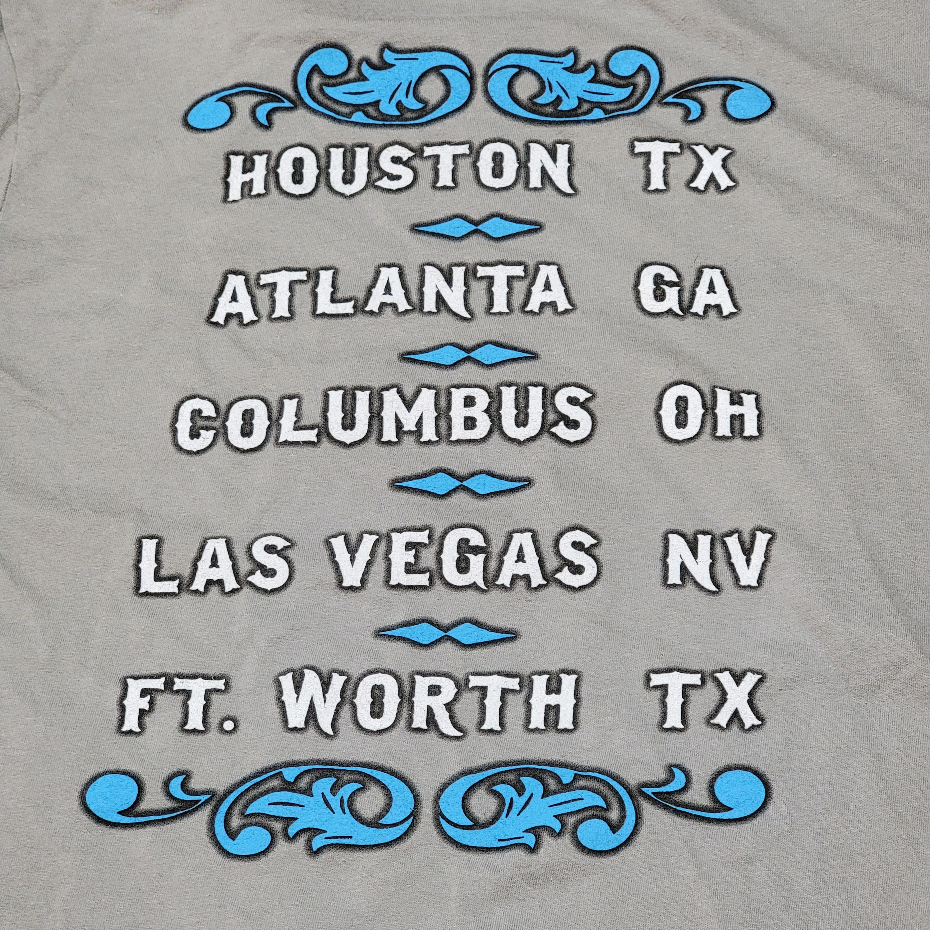 Anvil Anvil Lightweight SS Tee "George Straight" Tour Cities-Small Size S / US 4 / IT 40 - 4 Thumbnail