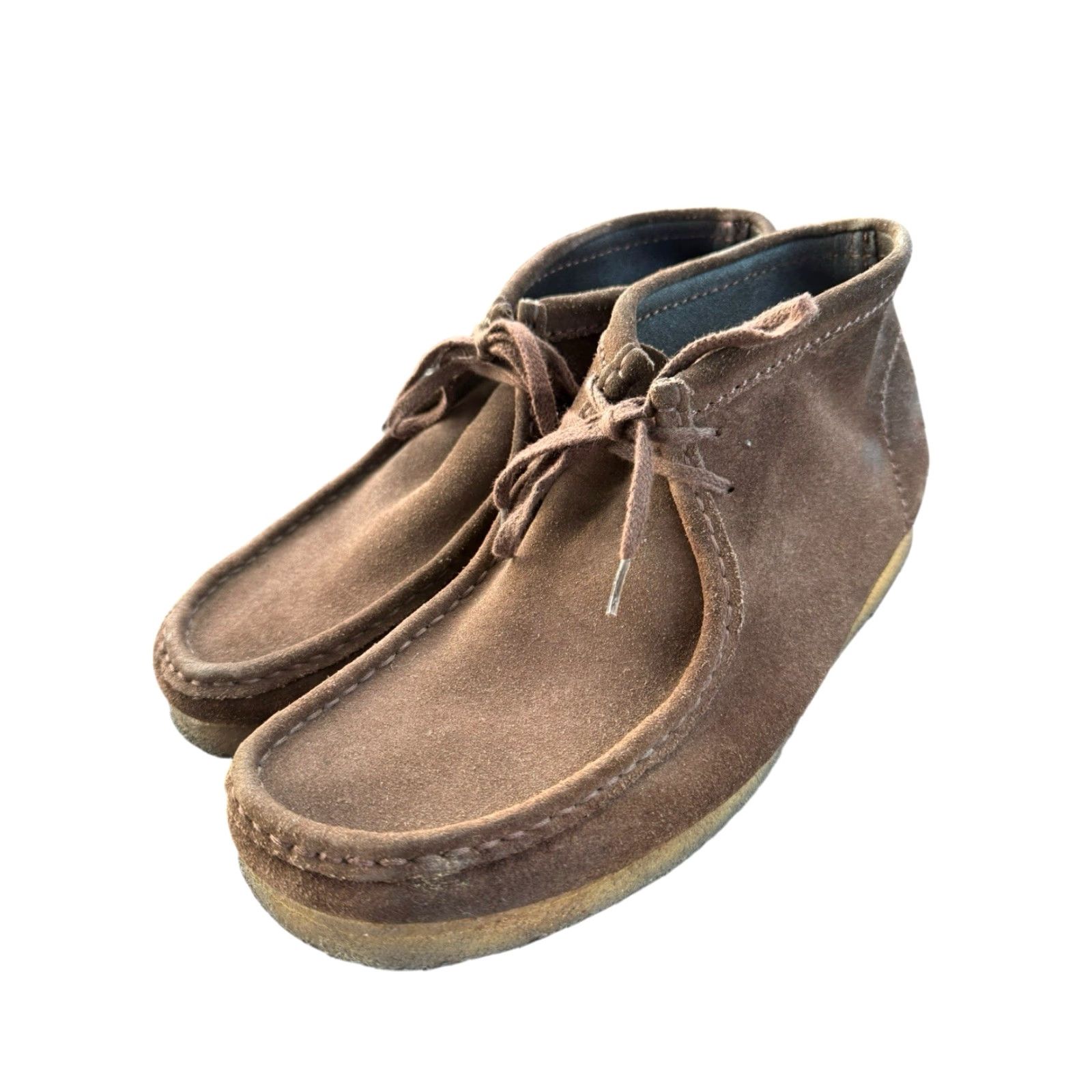 Clarks Clarks Originals Wallabee Boots Men 10.5 Dark Brown Suede Great Condition Size US 11 / EU 44 - 2 Thumbnail