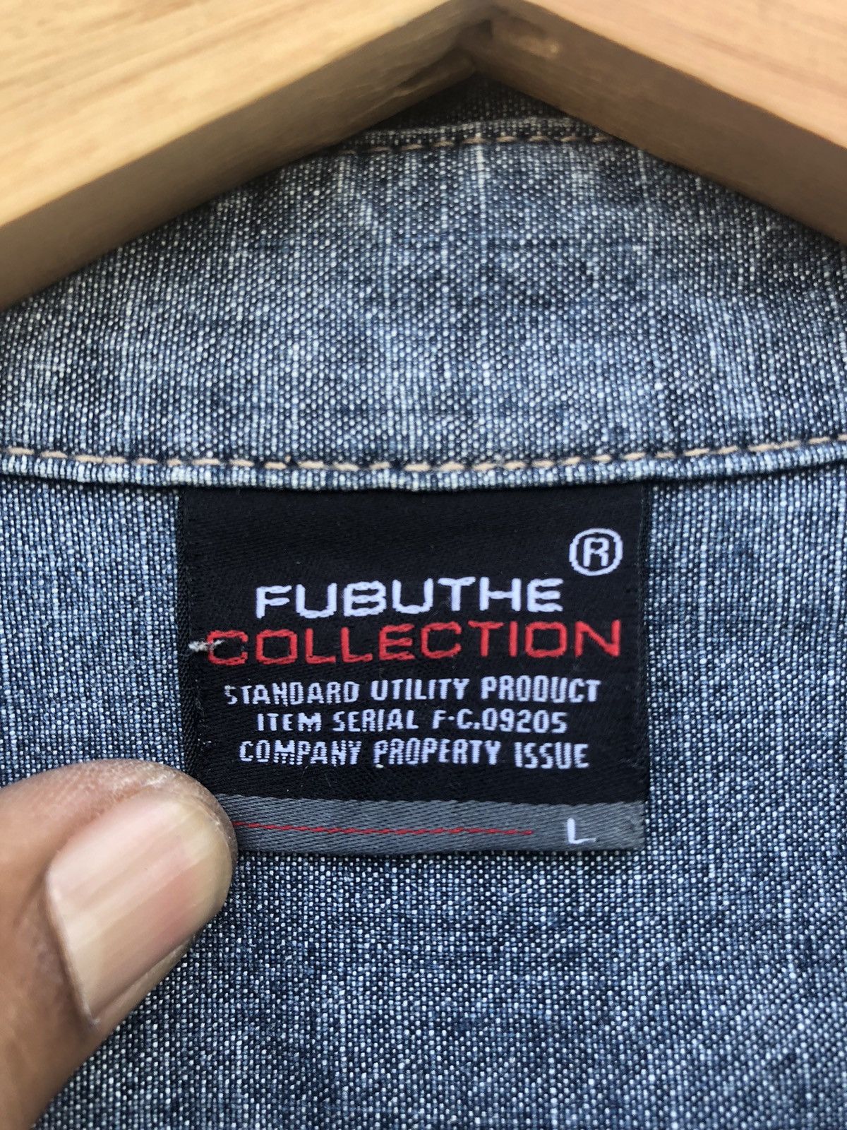 Fubu × Vintage 🔥Vintage Y2K🔥Fubu Collection Denim Longsleeve Size US L / EU 52-54 / 3 - 20 Thumbnail