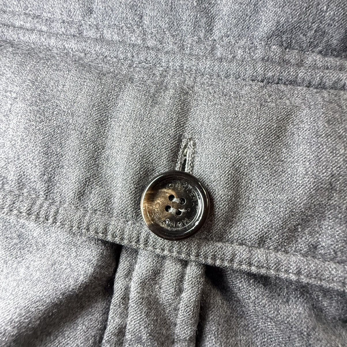 Moncler Moncler Aymon Giubbotto Hooded WOOL Down Puffer Jacket Parka Size US XXL / EU 58 / 5 - 11 Thumbnail