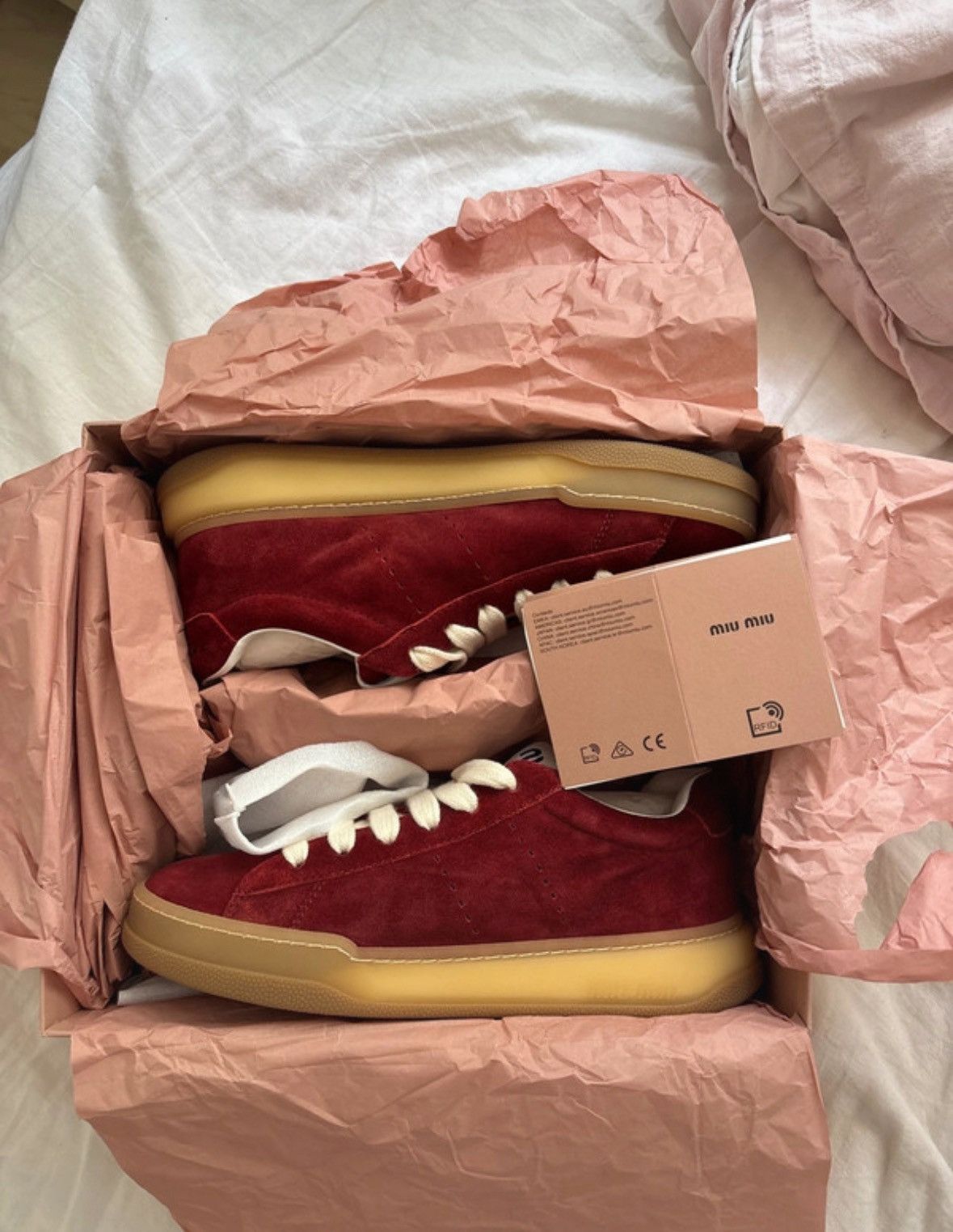 Miu Miu Miu miu bleached sneakers Size US 8.5 / IT 38.5 - 8 Thumbnail