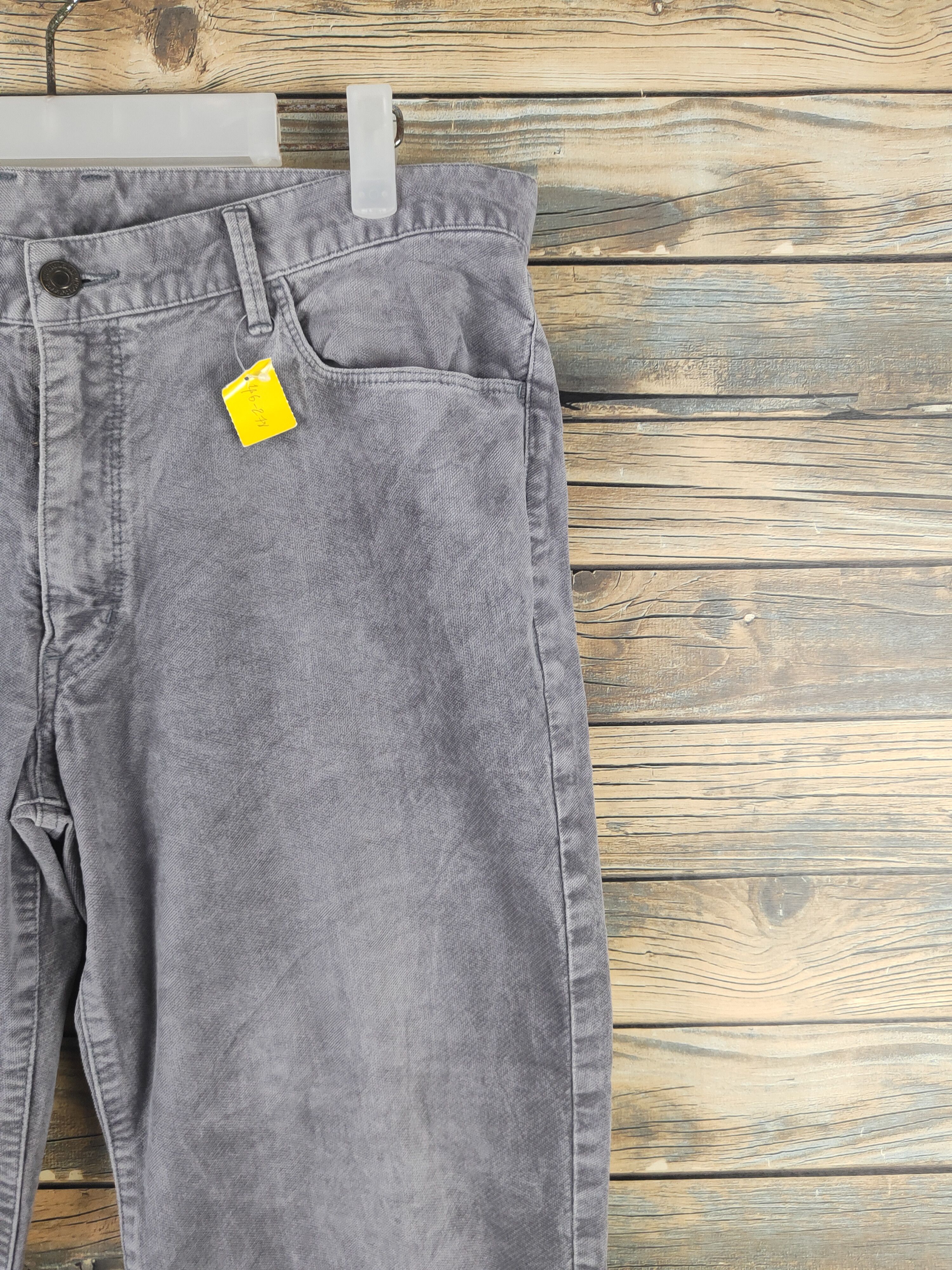 Japanese Brand DL Uniqlo Gray Multipocket Casual Pants #46-278T Size US 35 - 5 Thumbnail