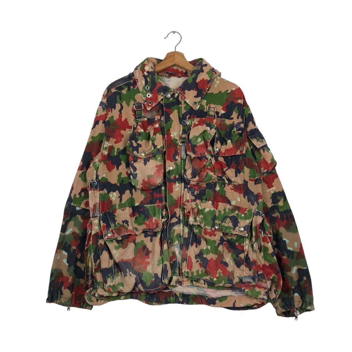 Buzz Rickson's 🔥TRUE VINTAGE 1948 CANADIAN MILITARY SMOCK JACKET PARACHUTE Size US M / EU 48-50 / 2 - 5 Thumbnail