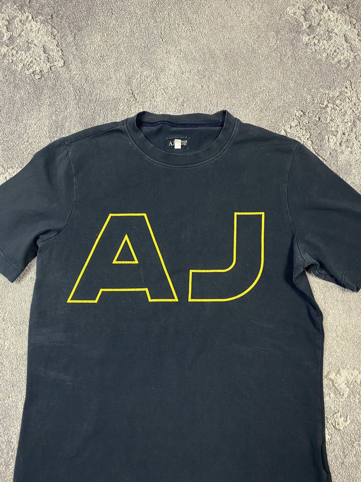 Armani × Giorgio Armani Vintage Armani Jeans Big Logo T-shirt Y2K Luxury Size US S / EU 44-46 / 1 - 3 Thumbnail