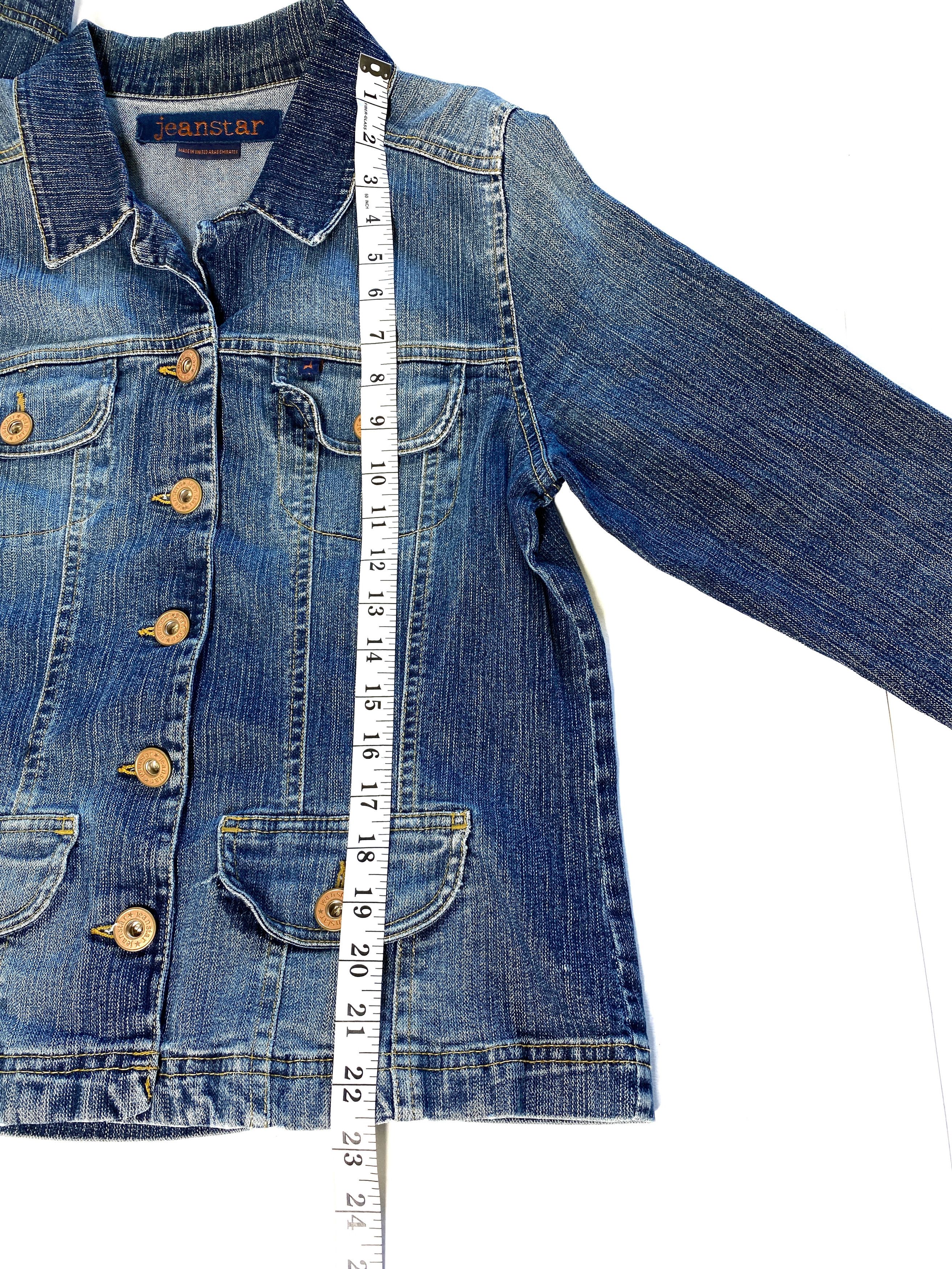 Other Woman casual denim jean blue distressed jacket blaizer L Size L / US 10 / IT 46 - 8 Thumbnail