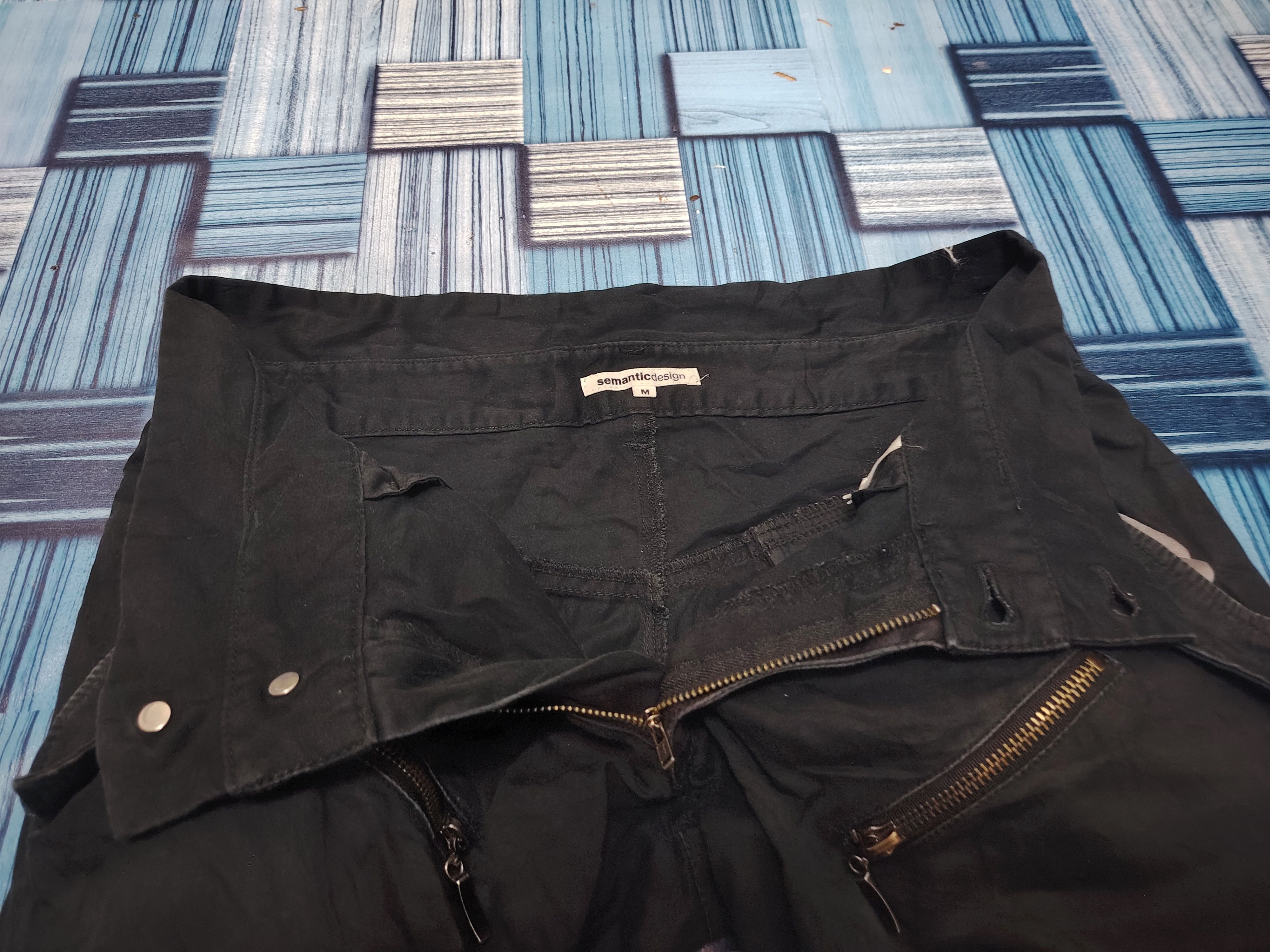 semanticdesign Japanese Bondage Multipocket Pants Punk Style Pants Size US 31 - 9 Thumbnail